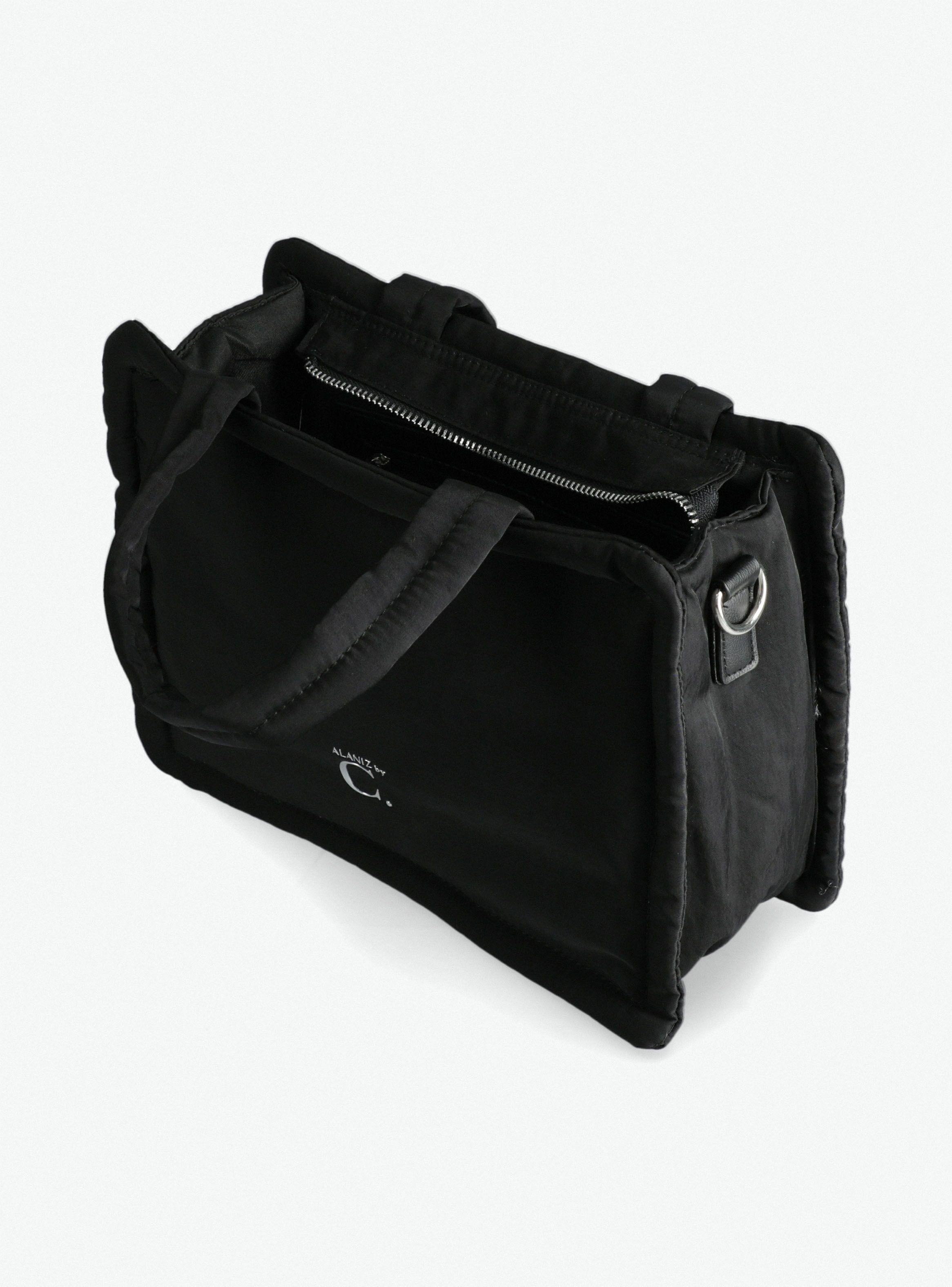 Cartera Mini Tote Negro-5