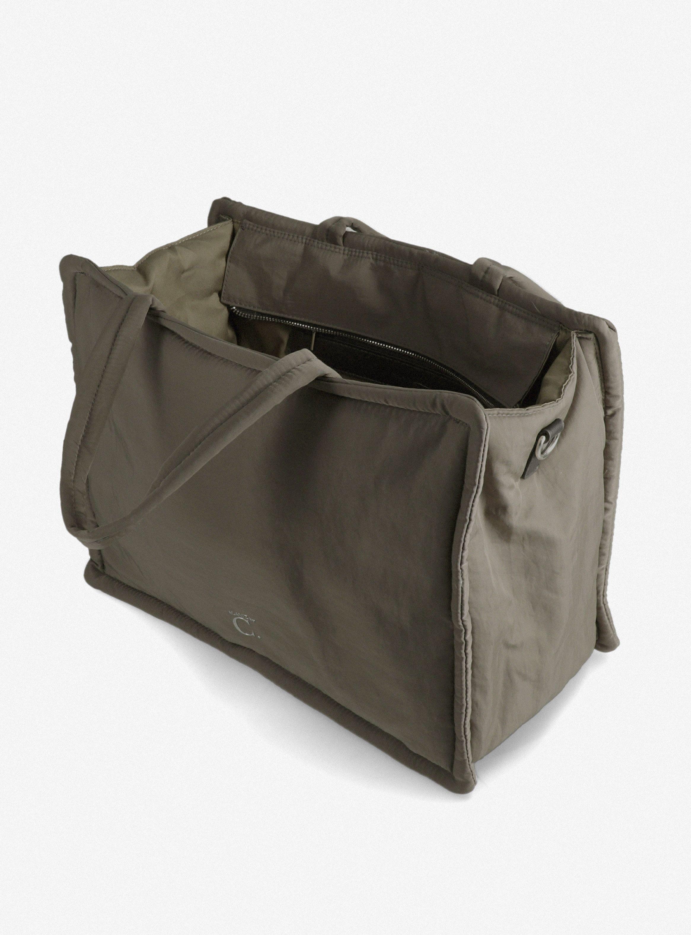 Cartera Tote Verde By C. Del Pilar-5