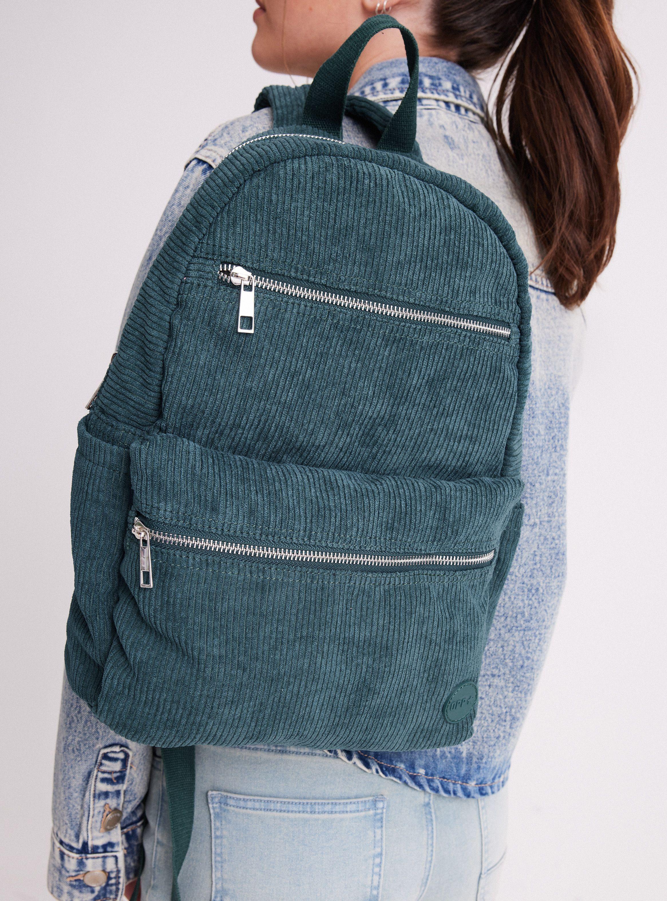 Mochila de Cotelé con Bolsillos-1