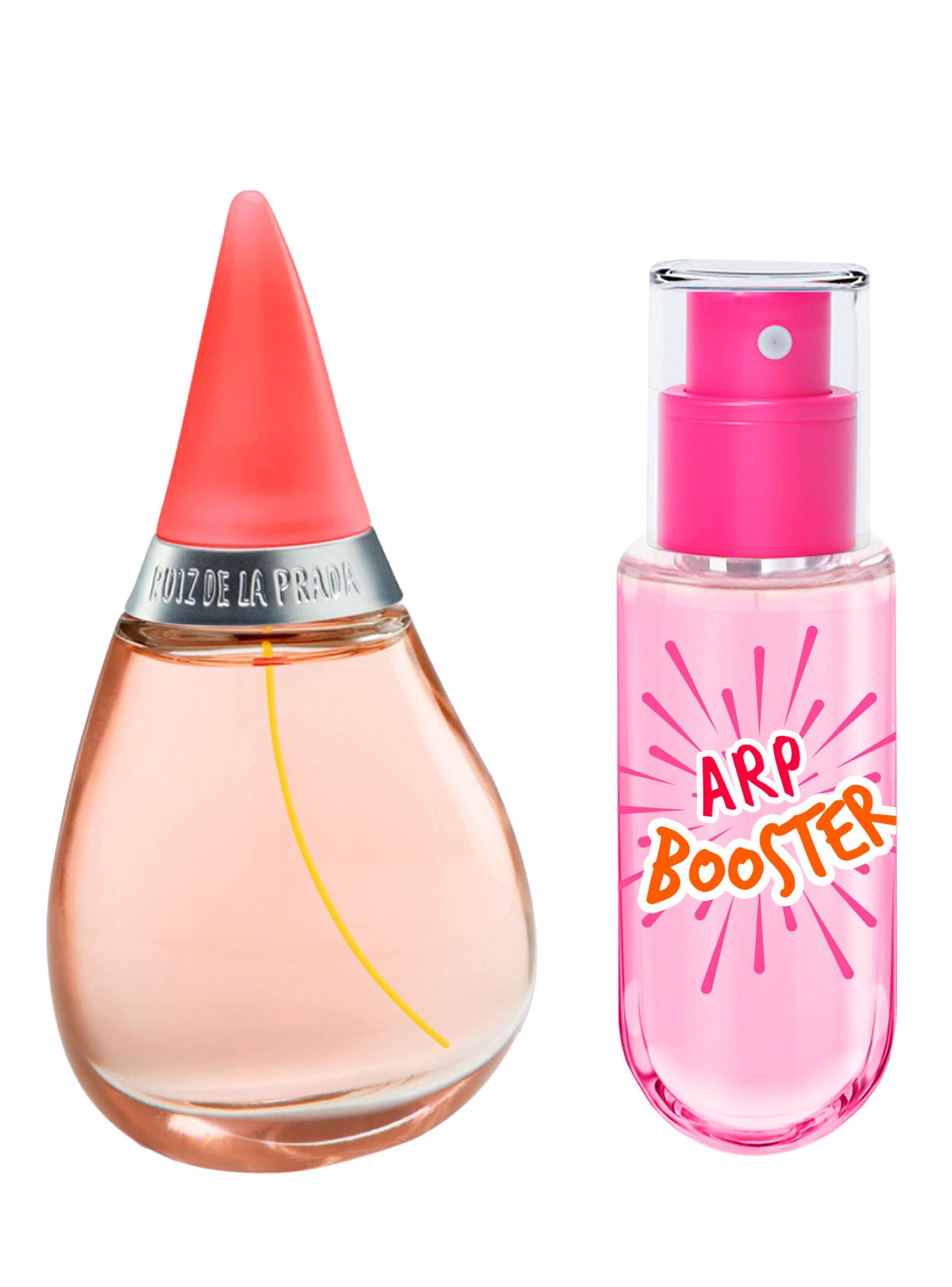Set Perfume Gotas de Color EDT Mujer 50 ml + Booster 25 ml-0