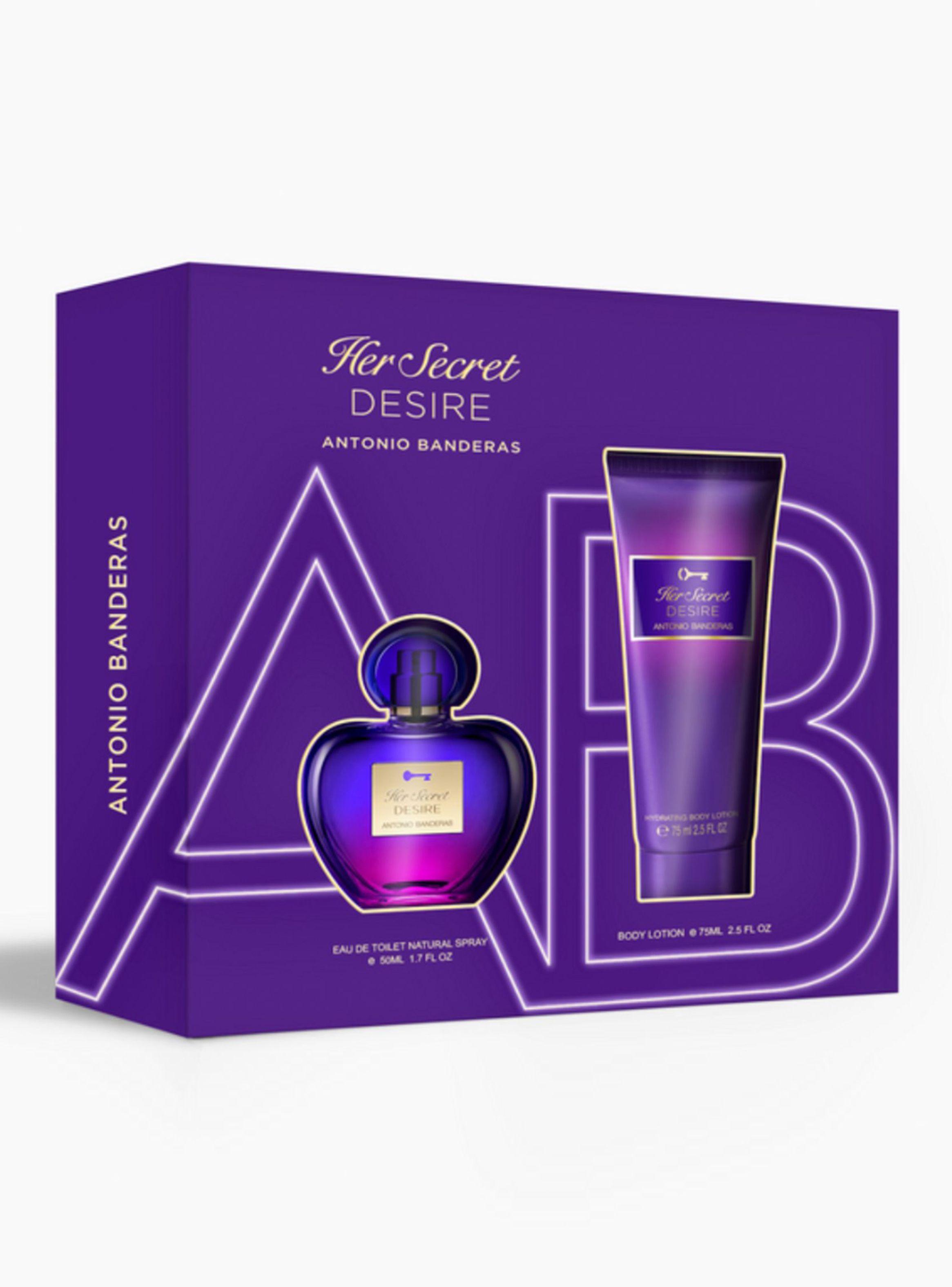 Perfume Mujer Her Secret Desire EDT 50ml + body lotion 75ml-0