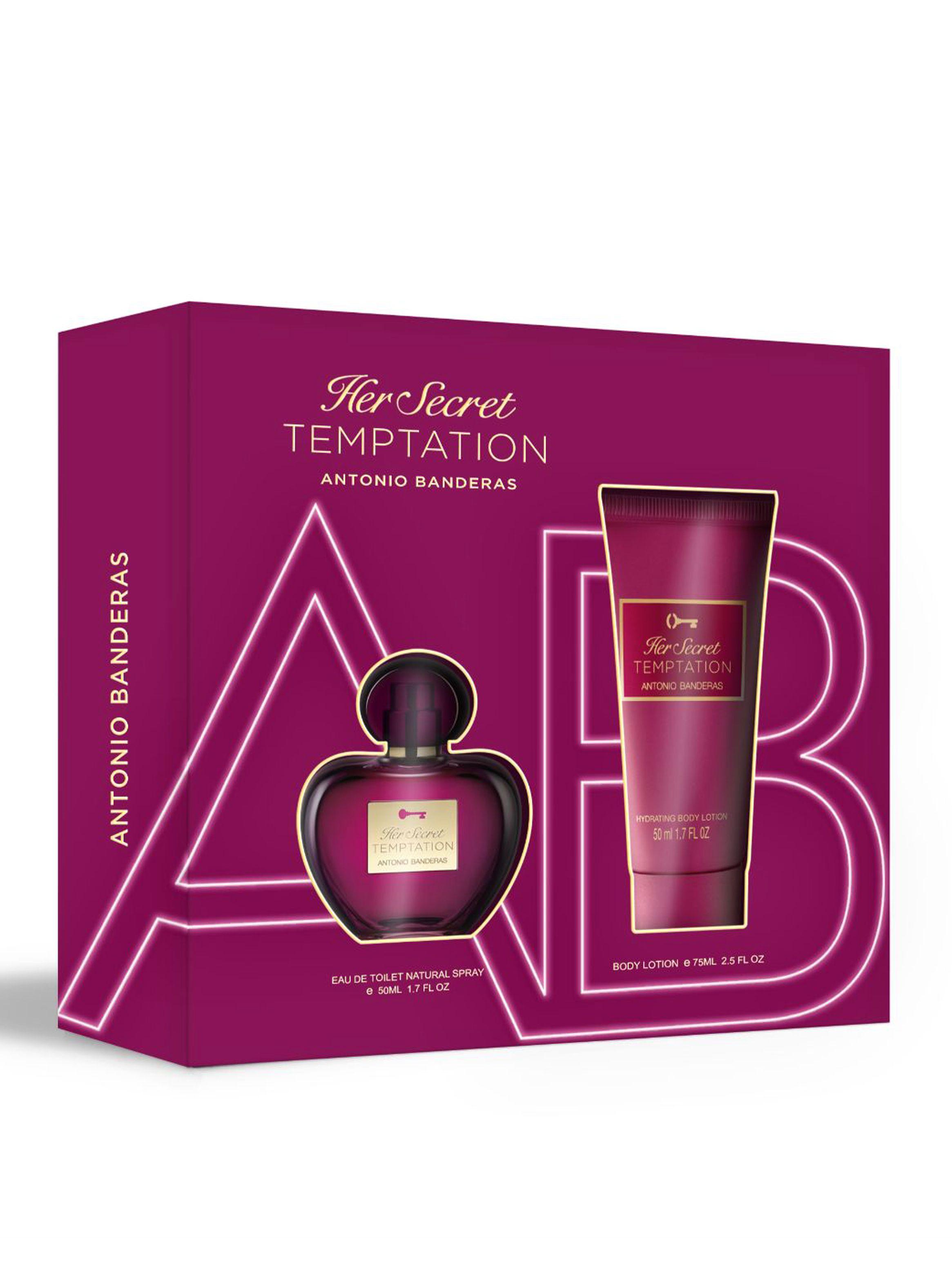 Set Perfume Her Secret Temptation EDT Mujer 50 ml + Body lotion 75 ml-0