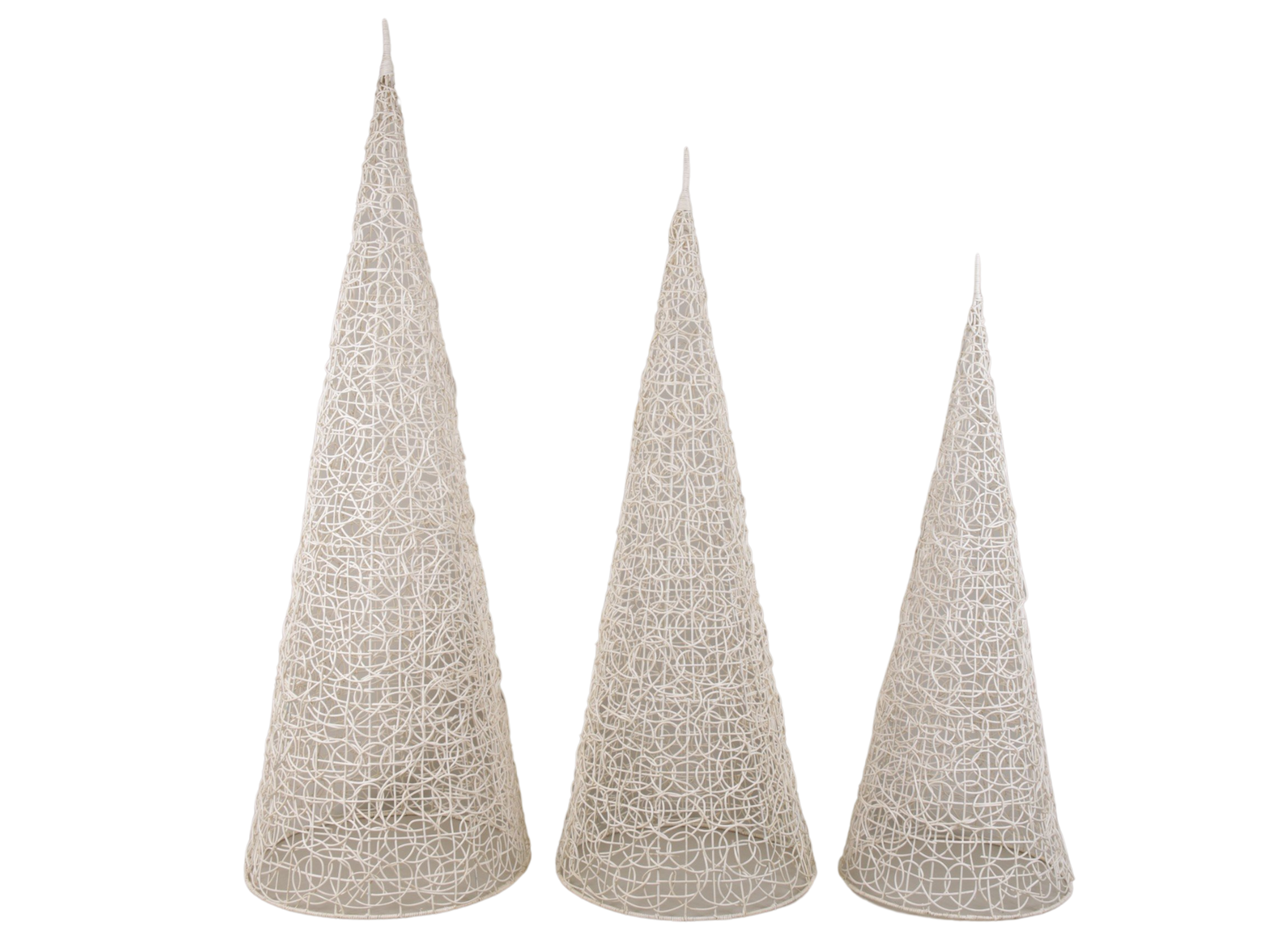 Pino de Navidad Mimbre 100 cm-4