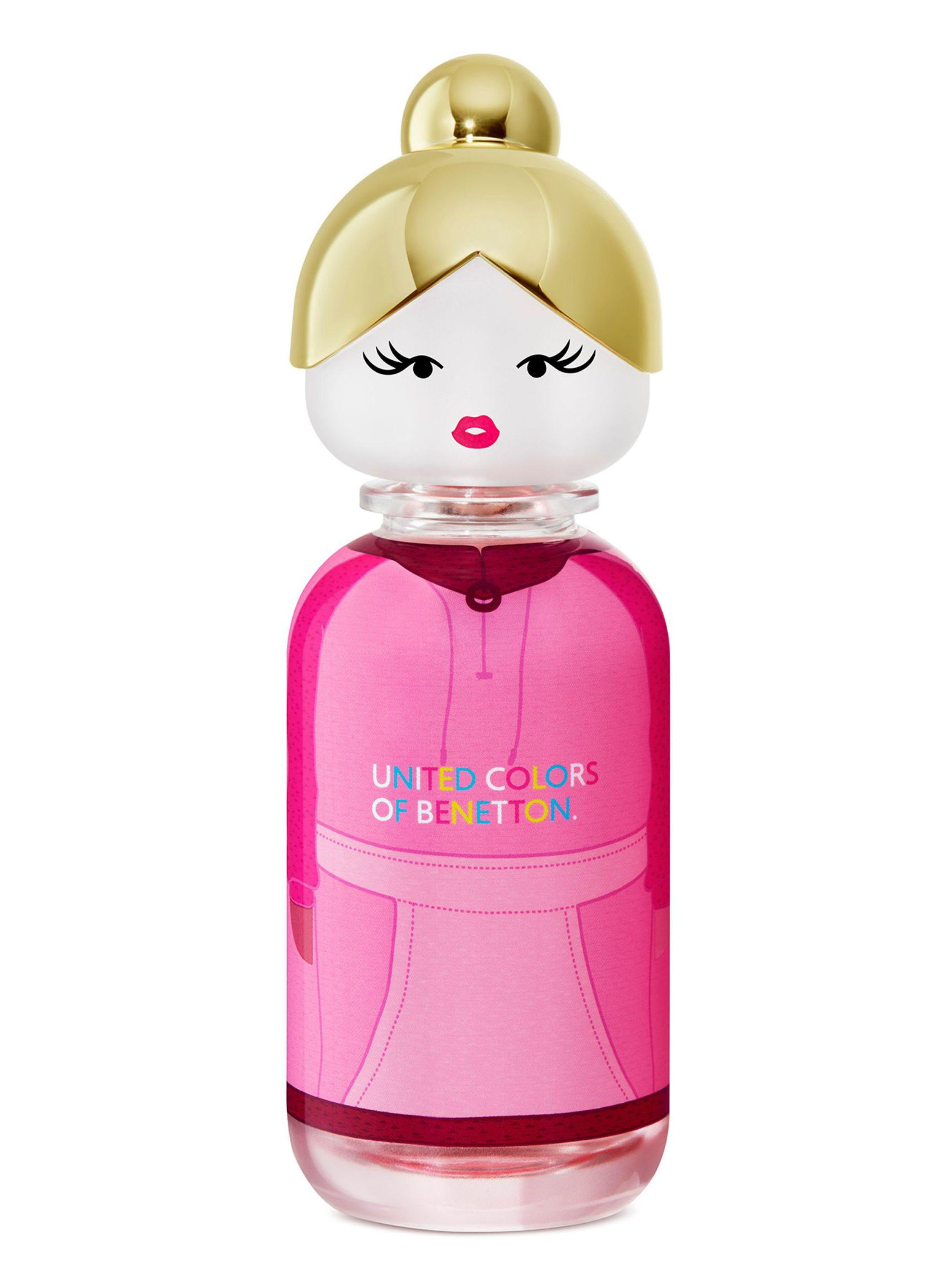 Set Perfume Benetton Sisterland Pink EDT 80 ml + Body Lotion 75 ml-1