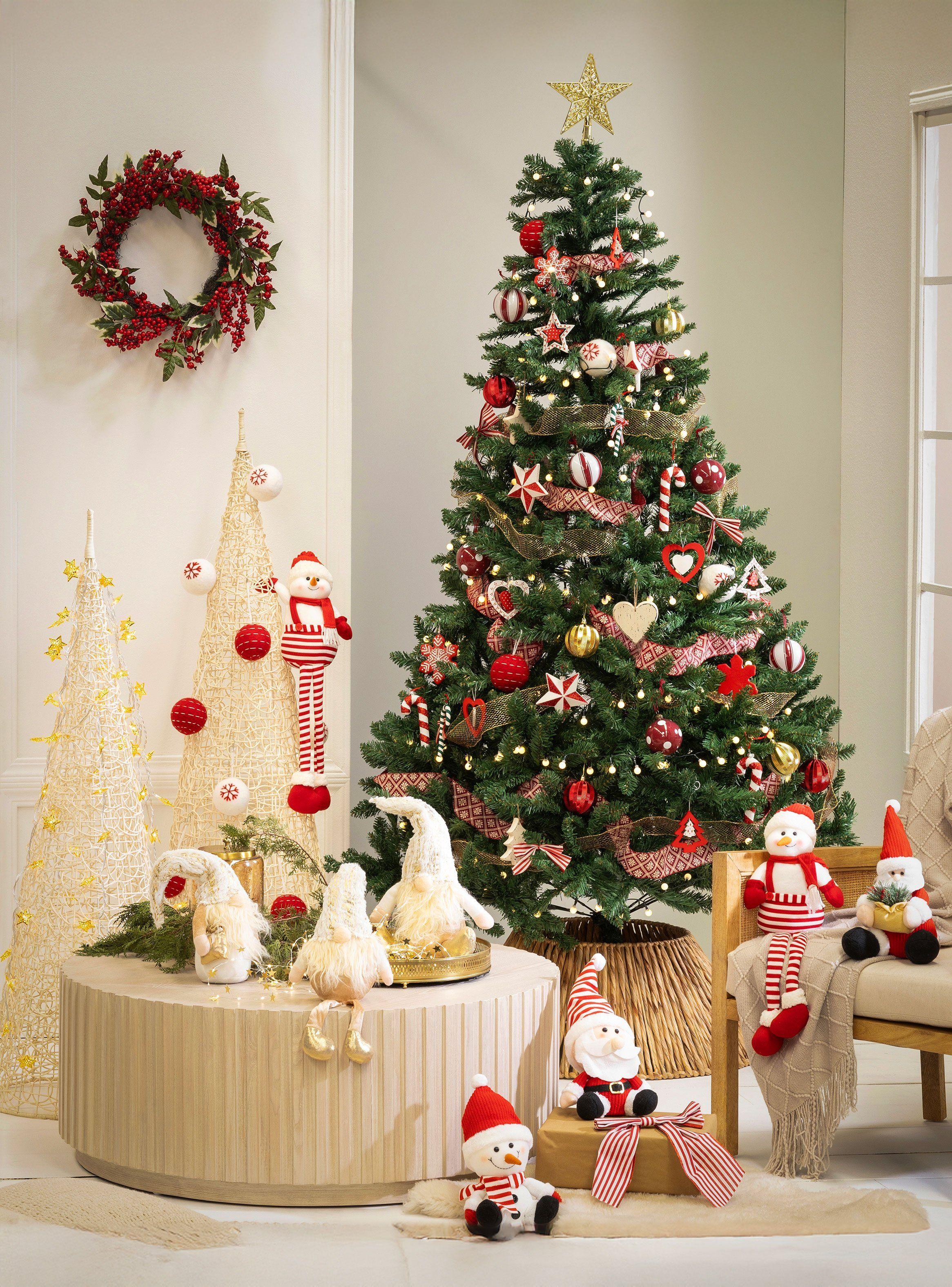 Pino de Navidad Mimbre 140 cm-9