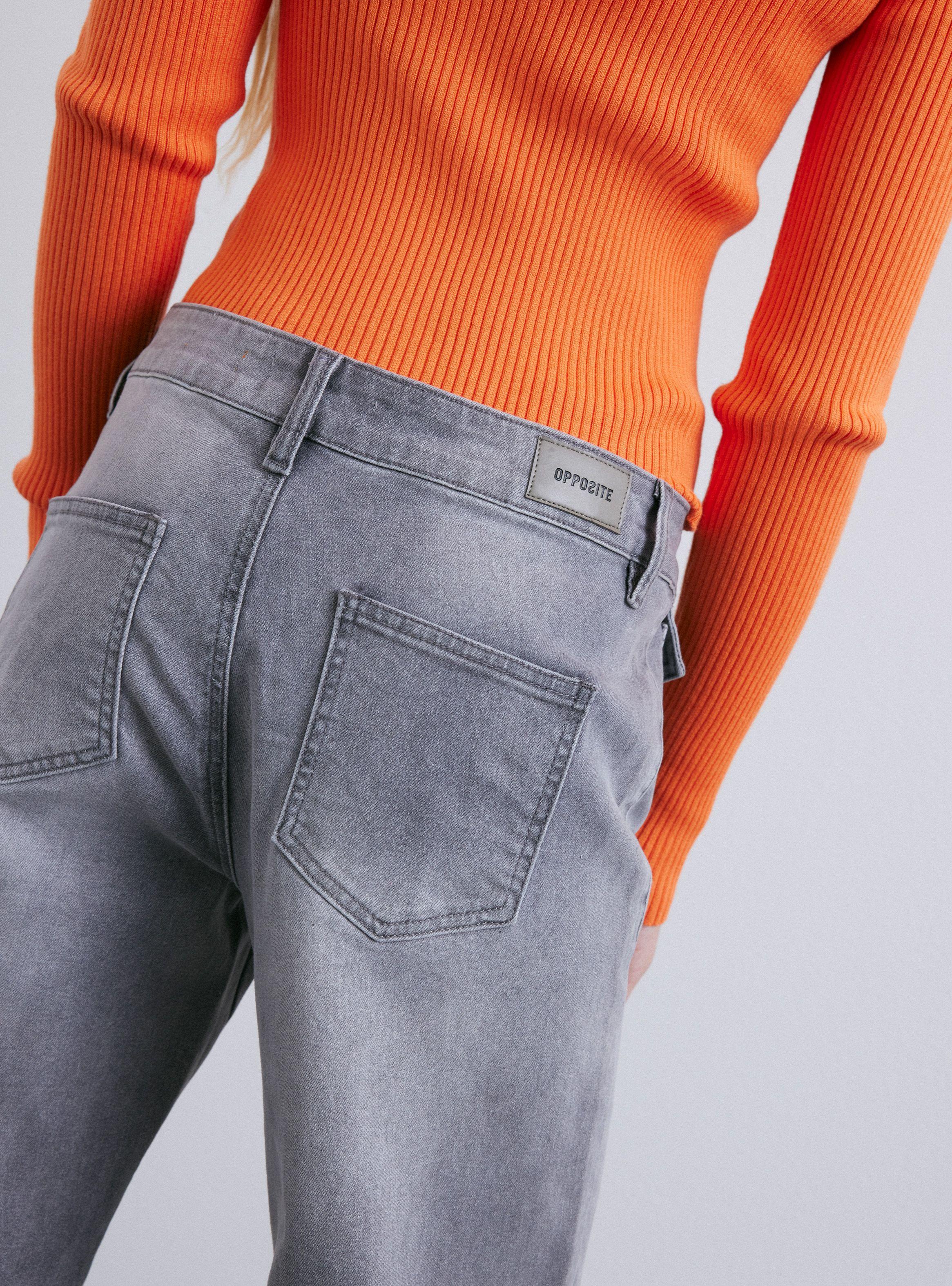 Jeans Bolsillos con Tapeta Delanteros-3