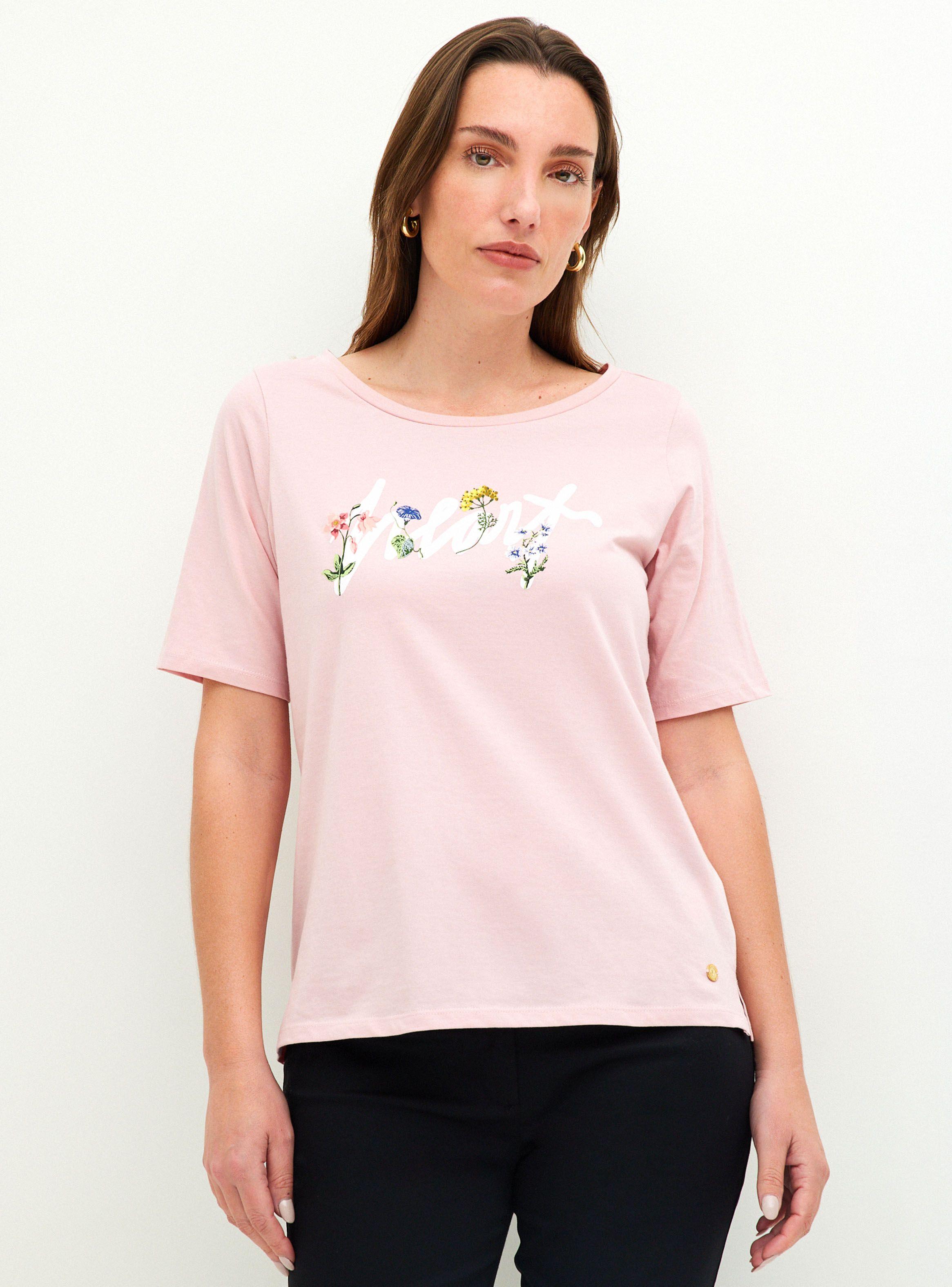 Polera con Estampado Botánico-0