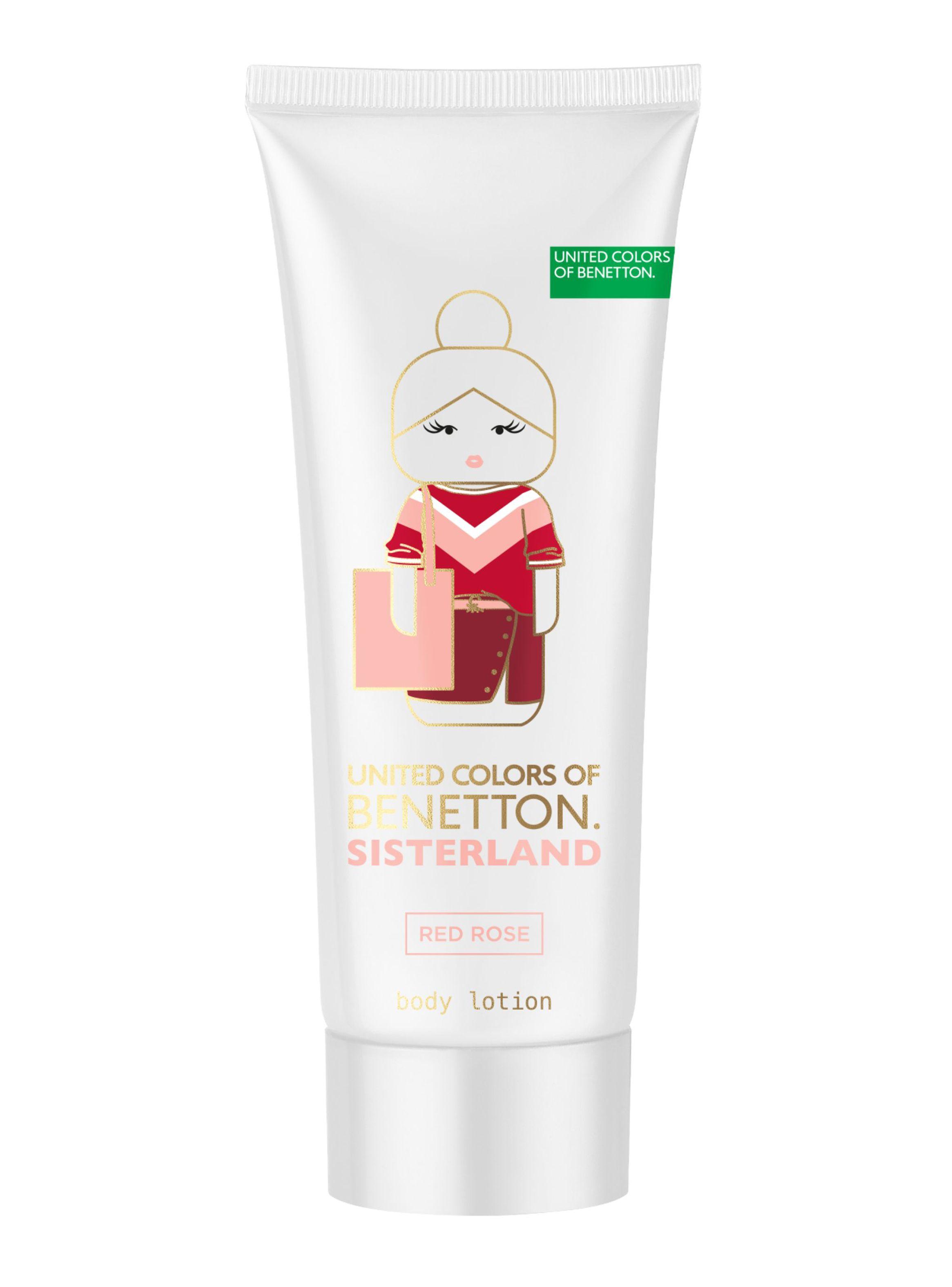 Set Perfume Benetton Sisterland Red Rose EDT 80 ml + Body Lotion 75 ml-2