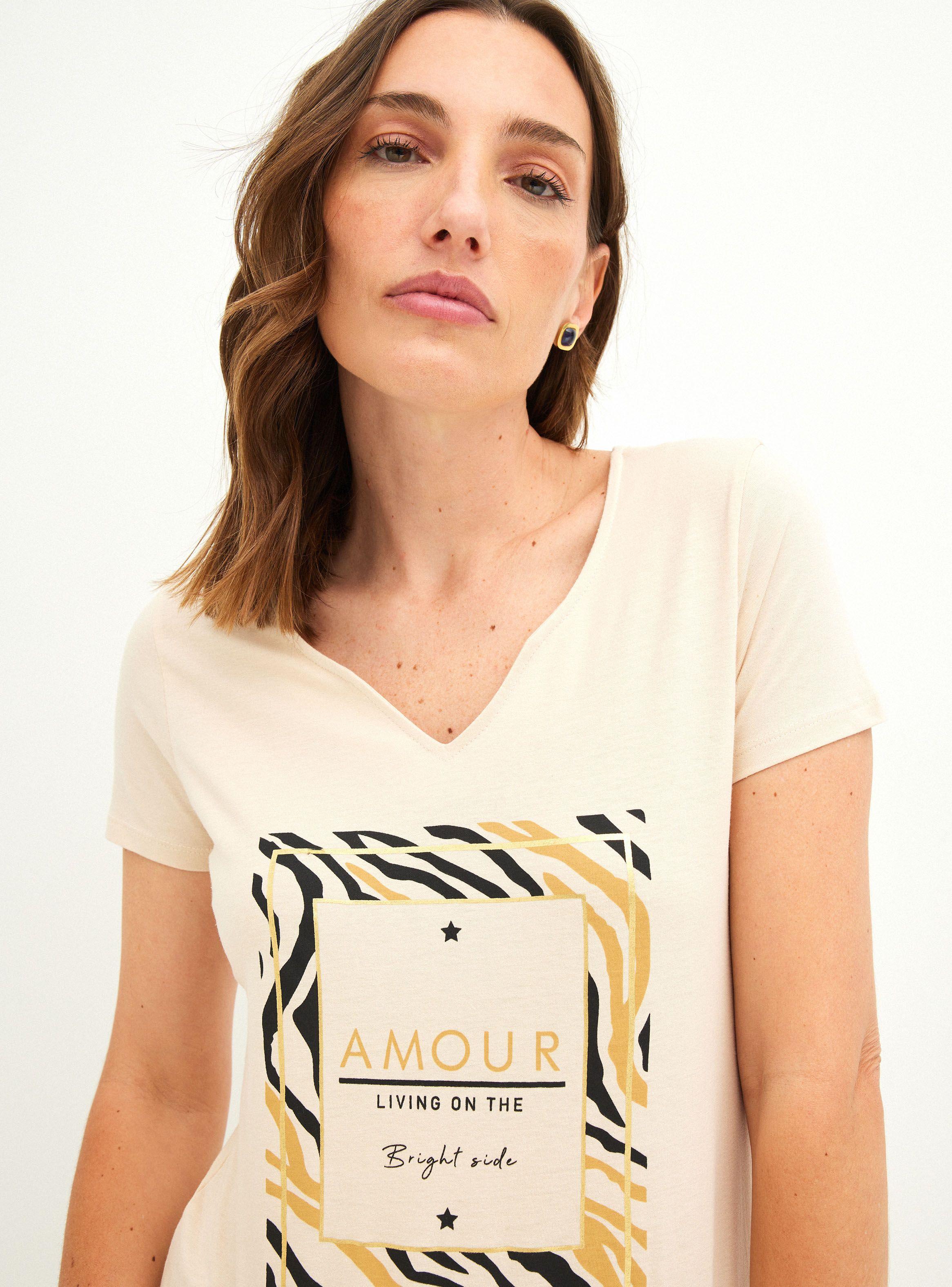 Polera con Estampado Animal Print-2