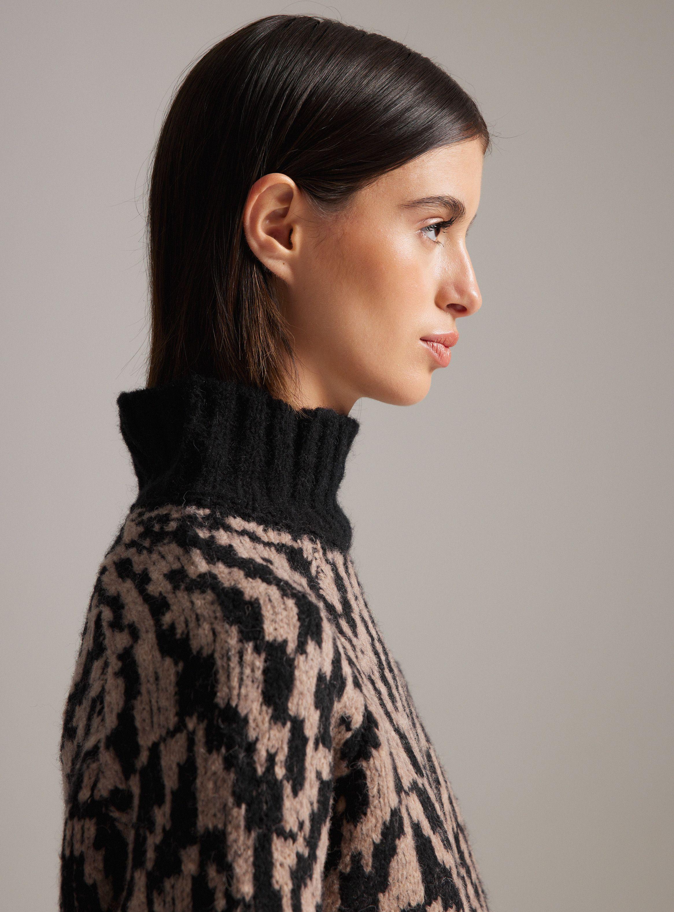 Sweater Jacquard Con Lana Y Alpaca Limited Edition-3