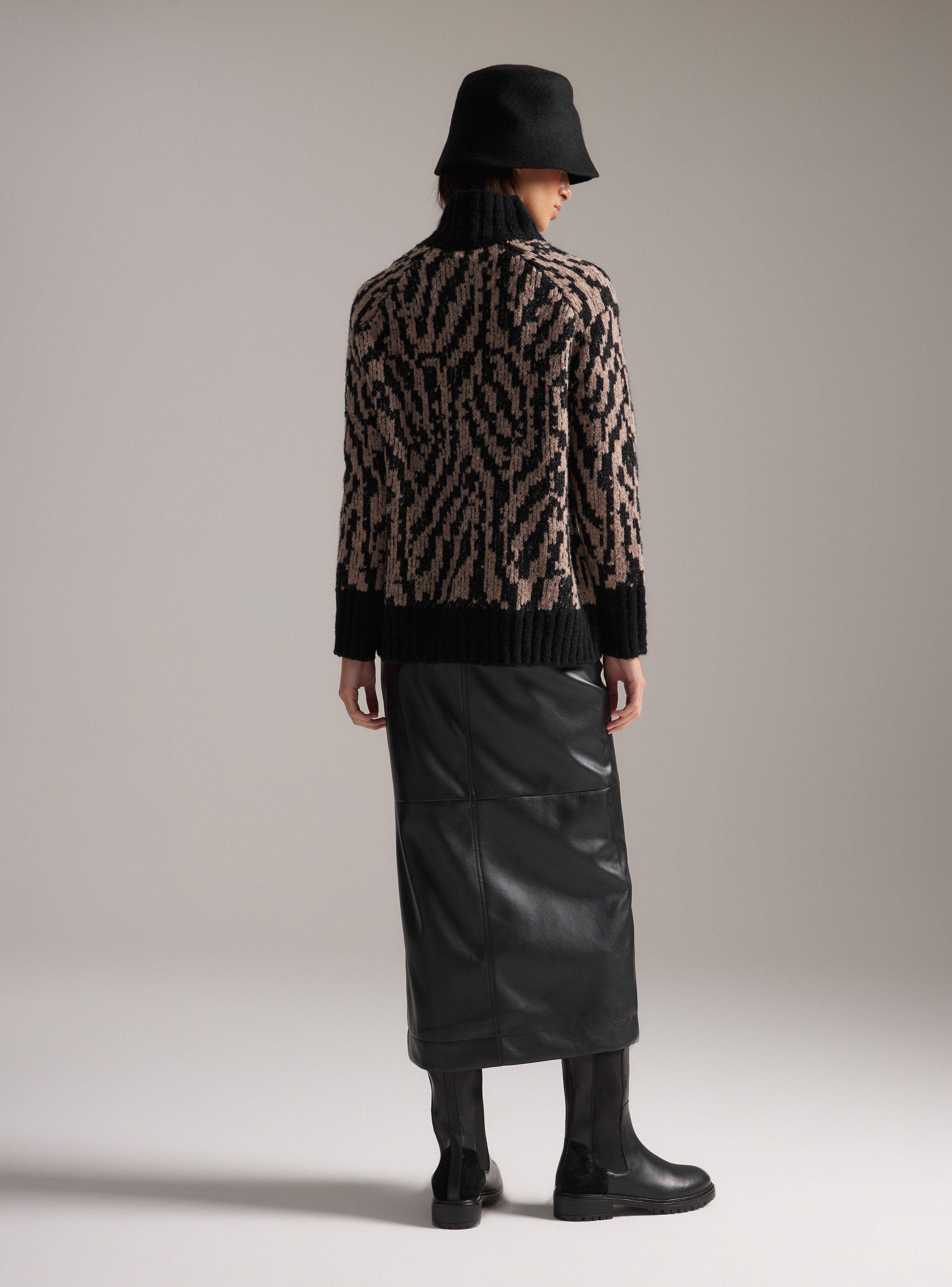 Sweater Jacquard Con Lana Y Alpaca Limited Edition-5