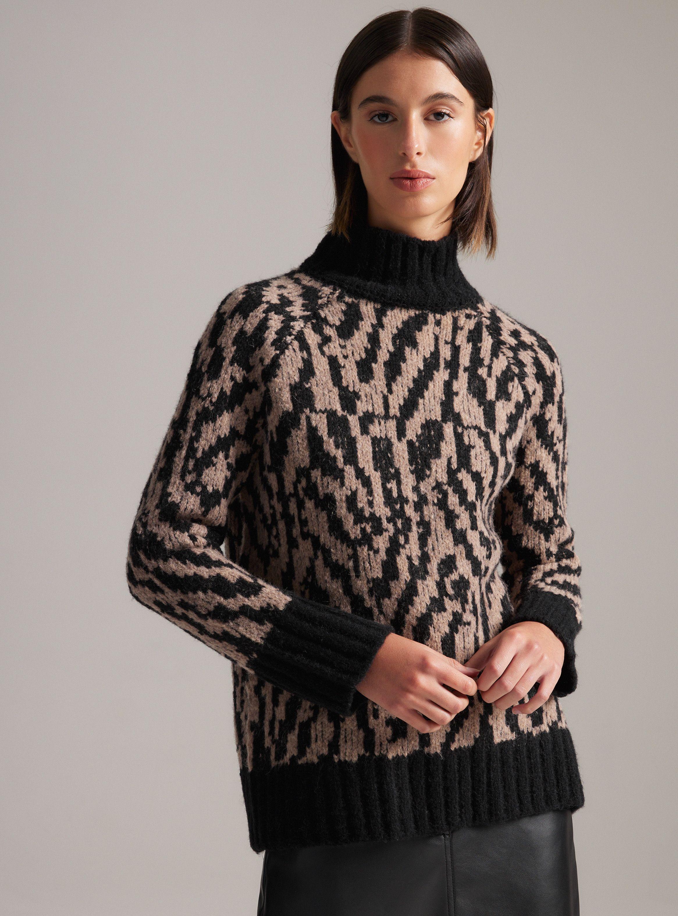 Sweater Jacquard Con Lana Y Alpaca Limited Edition-0