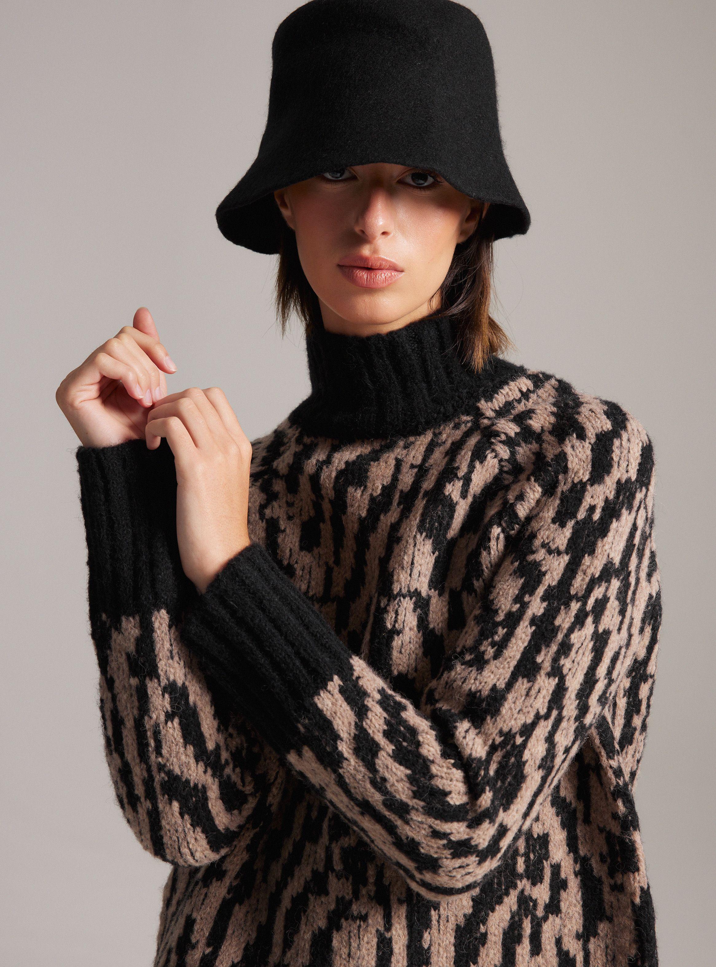 Sweater Jacquard Con Lana Y Alpaca Limited Edition-2