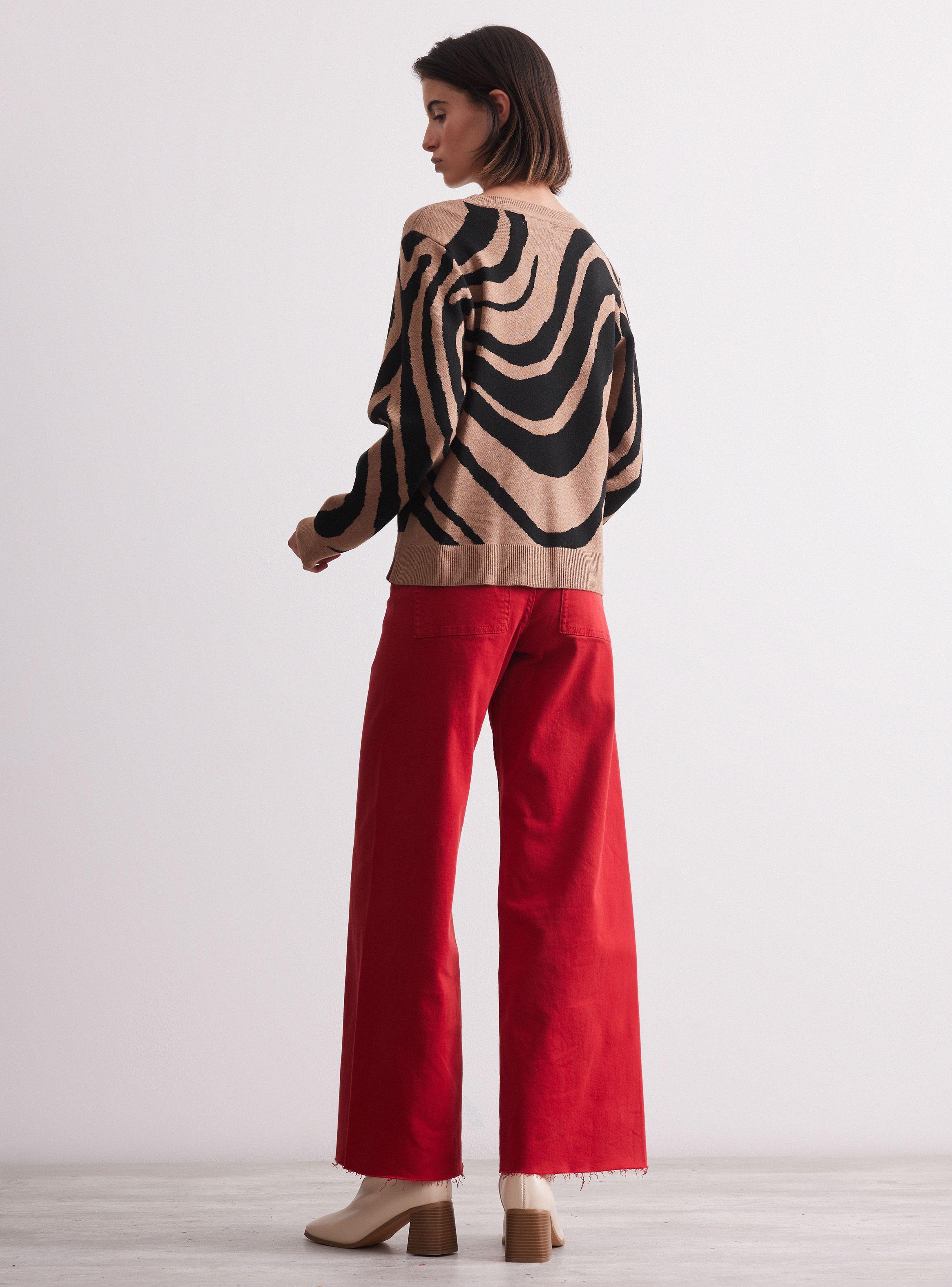 Sweater Cuello Redondo Diseño Jacquard-5