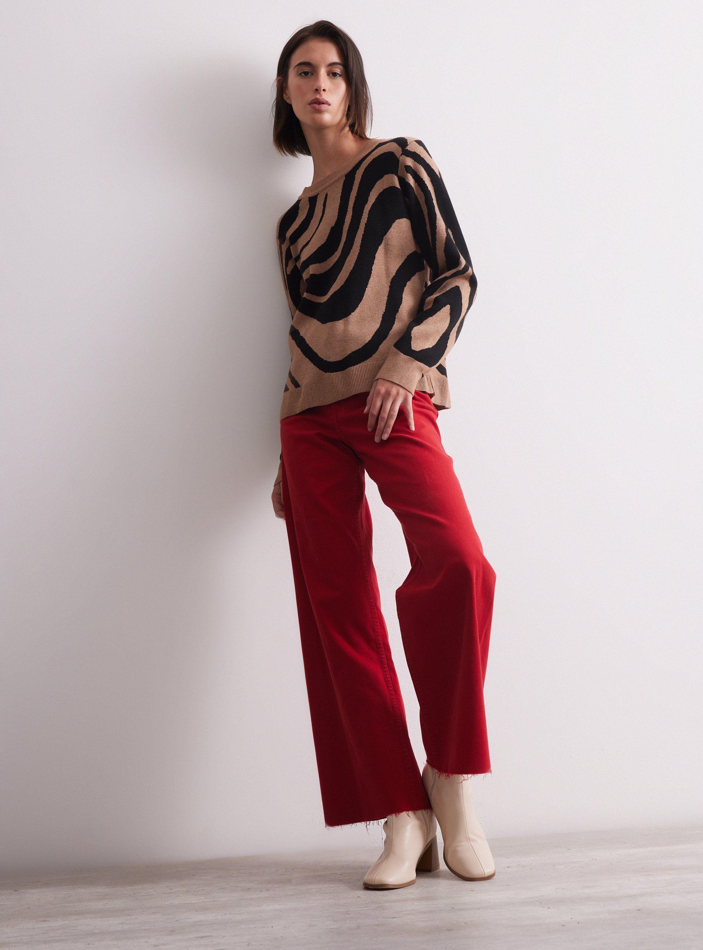 Sweater Cuello Redondo Diseño Jacquard-4