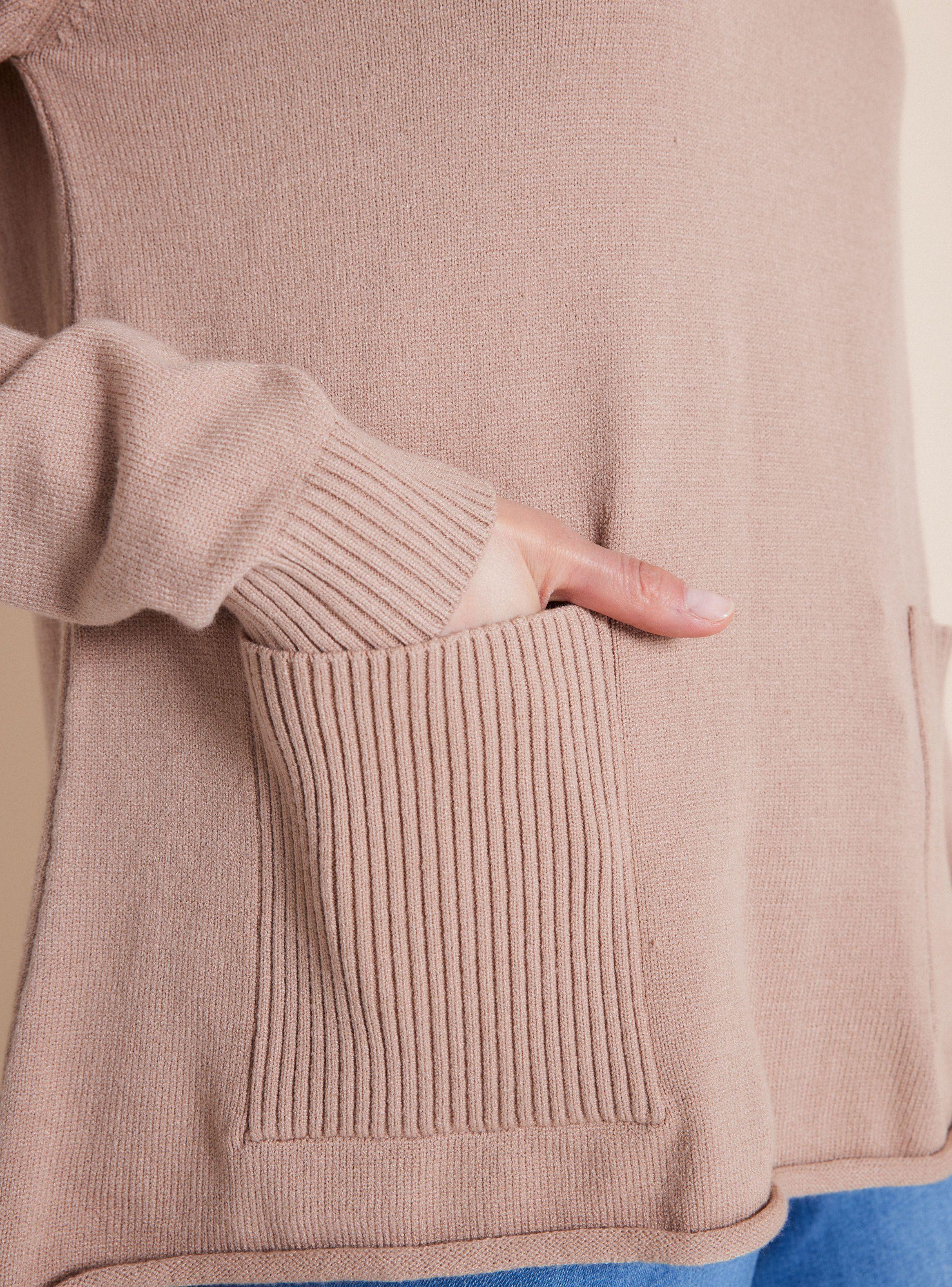 Sweater Cuello Tortuga con Bolsillos-3