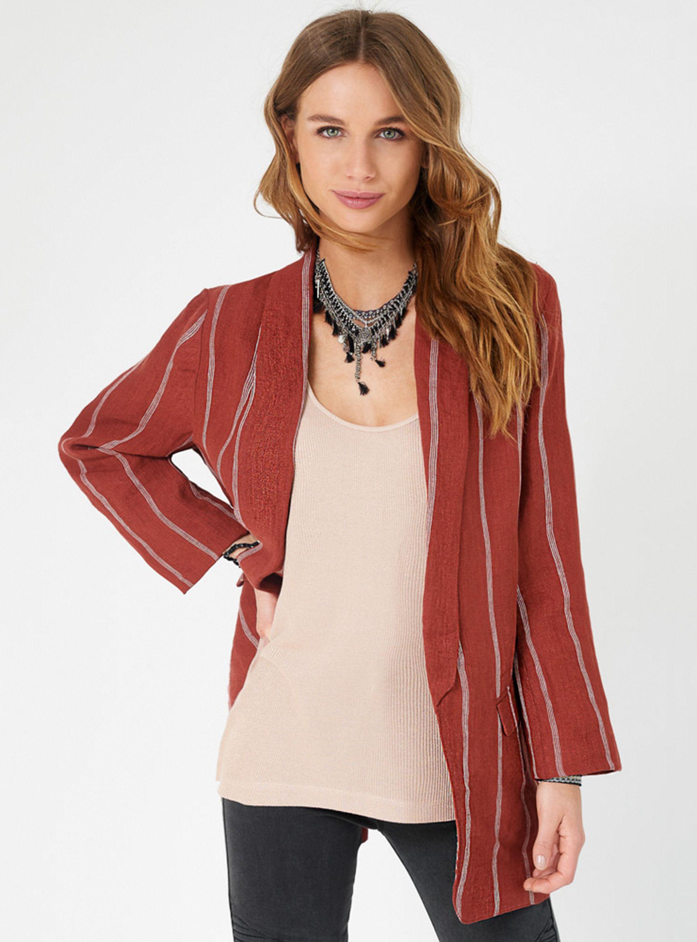Blazer Franjas Umbrale-0