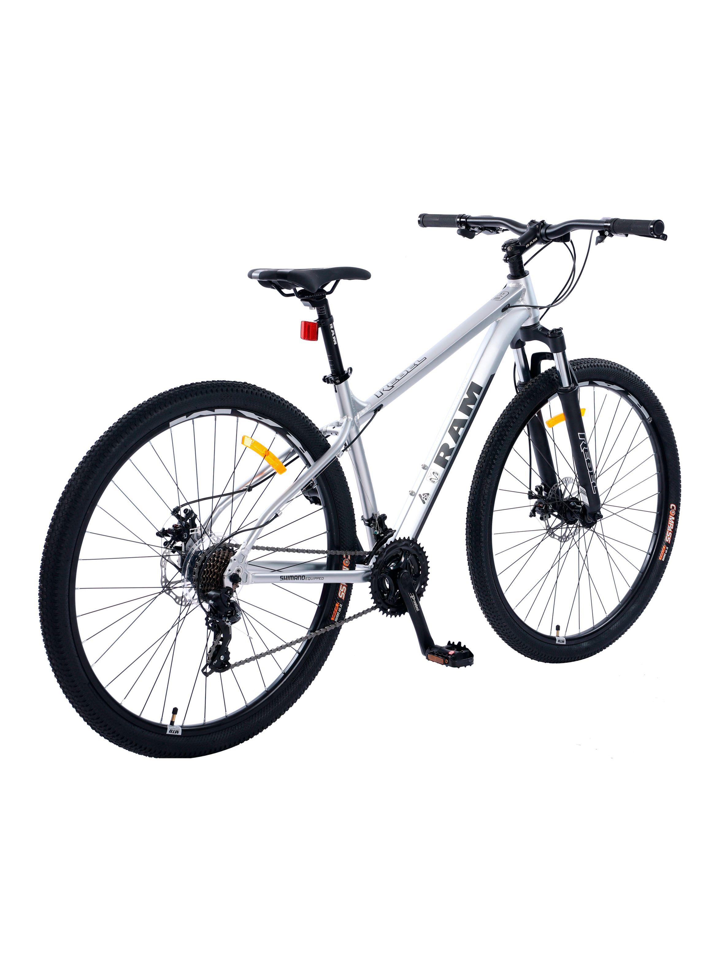 Bicicleta MTB Rebel Aro 29" Plateado-2