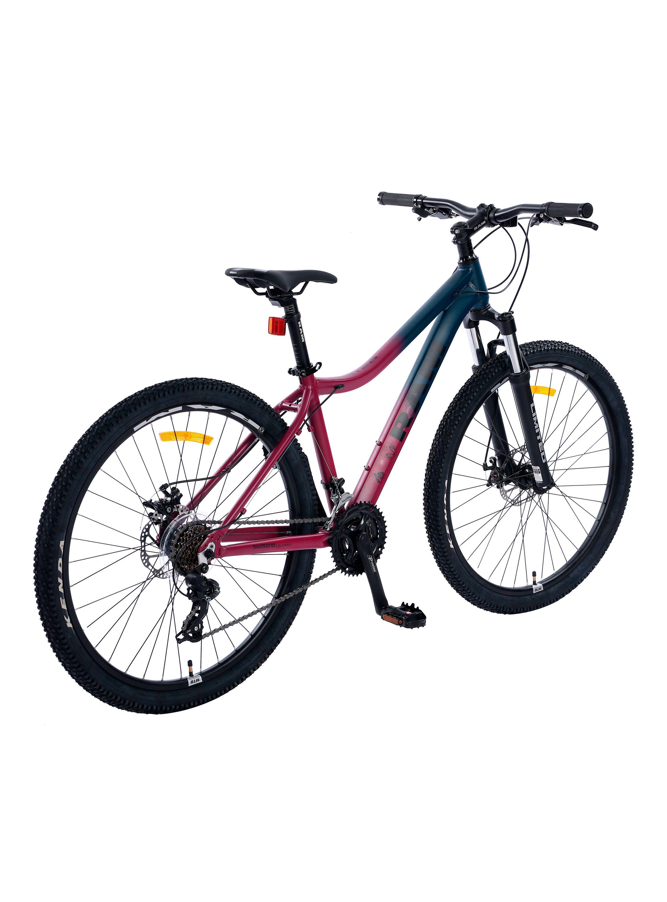 Bicicleta MTB Limited Aro 27.5" Azul/Morado-2