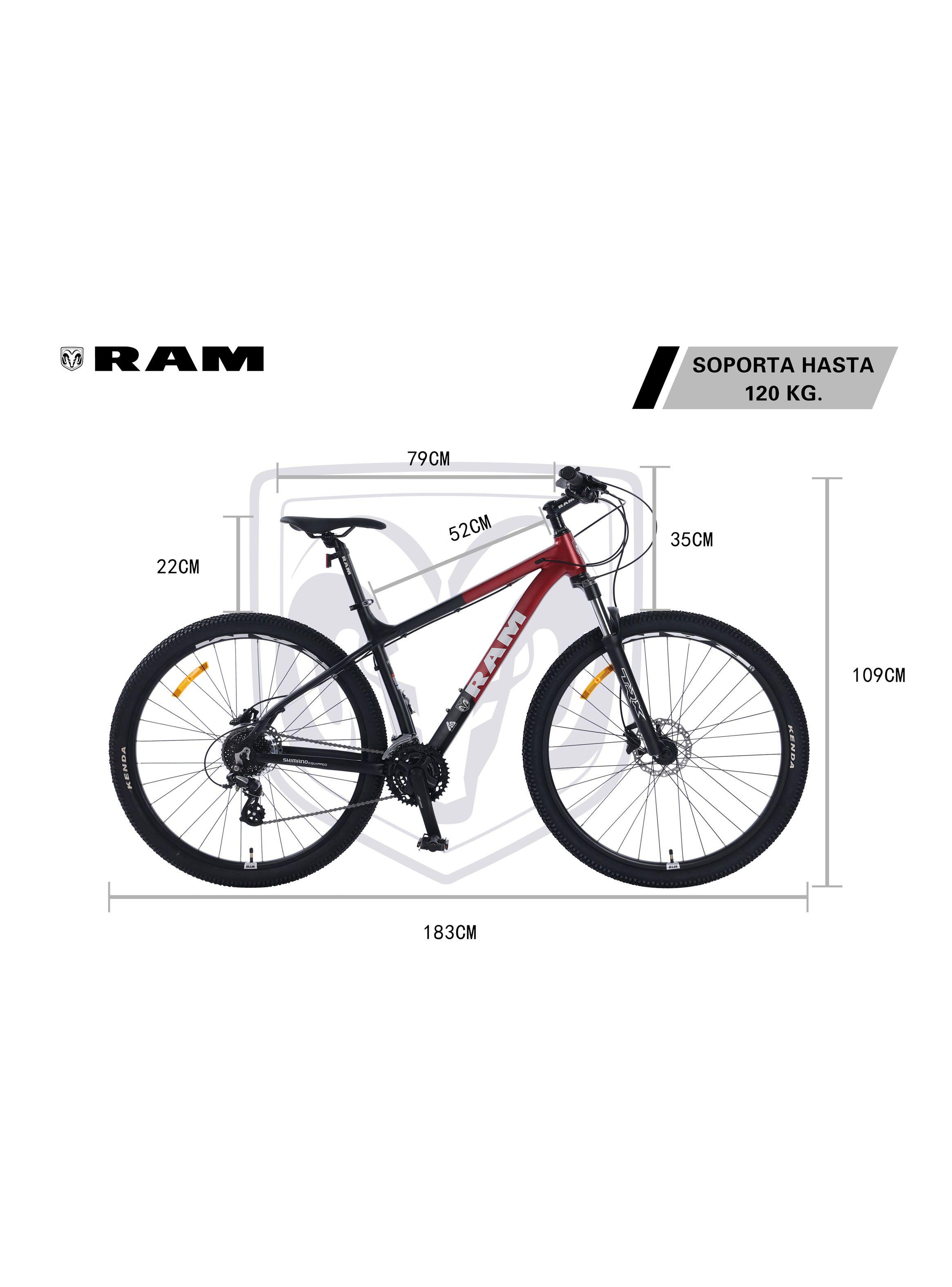 Bicicleta MTB TRX Unisex Aro 29"-1