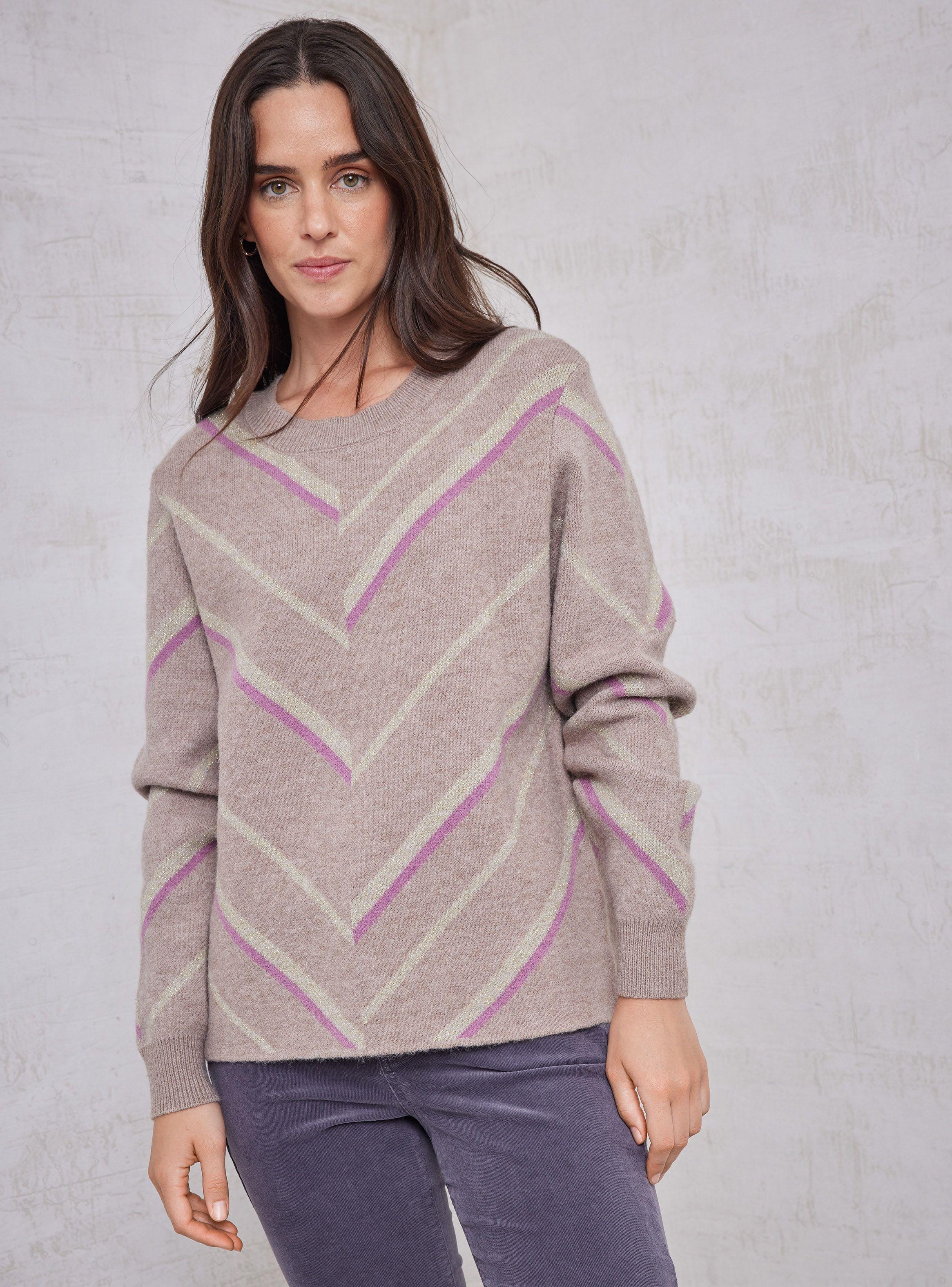 Sweater Con Diseño Metalizado-0