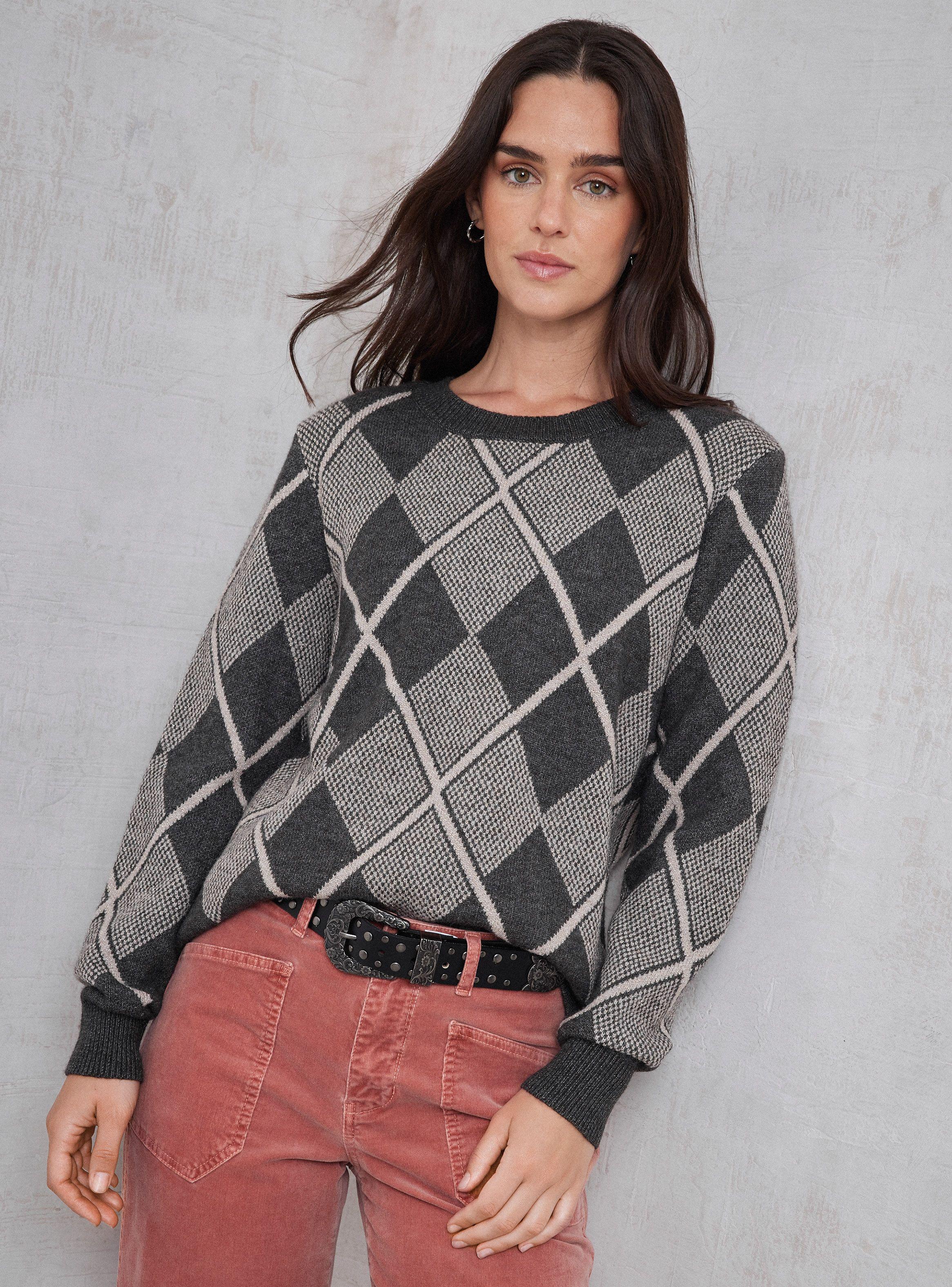 Sweater Con Diseño Metalizado-0