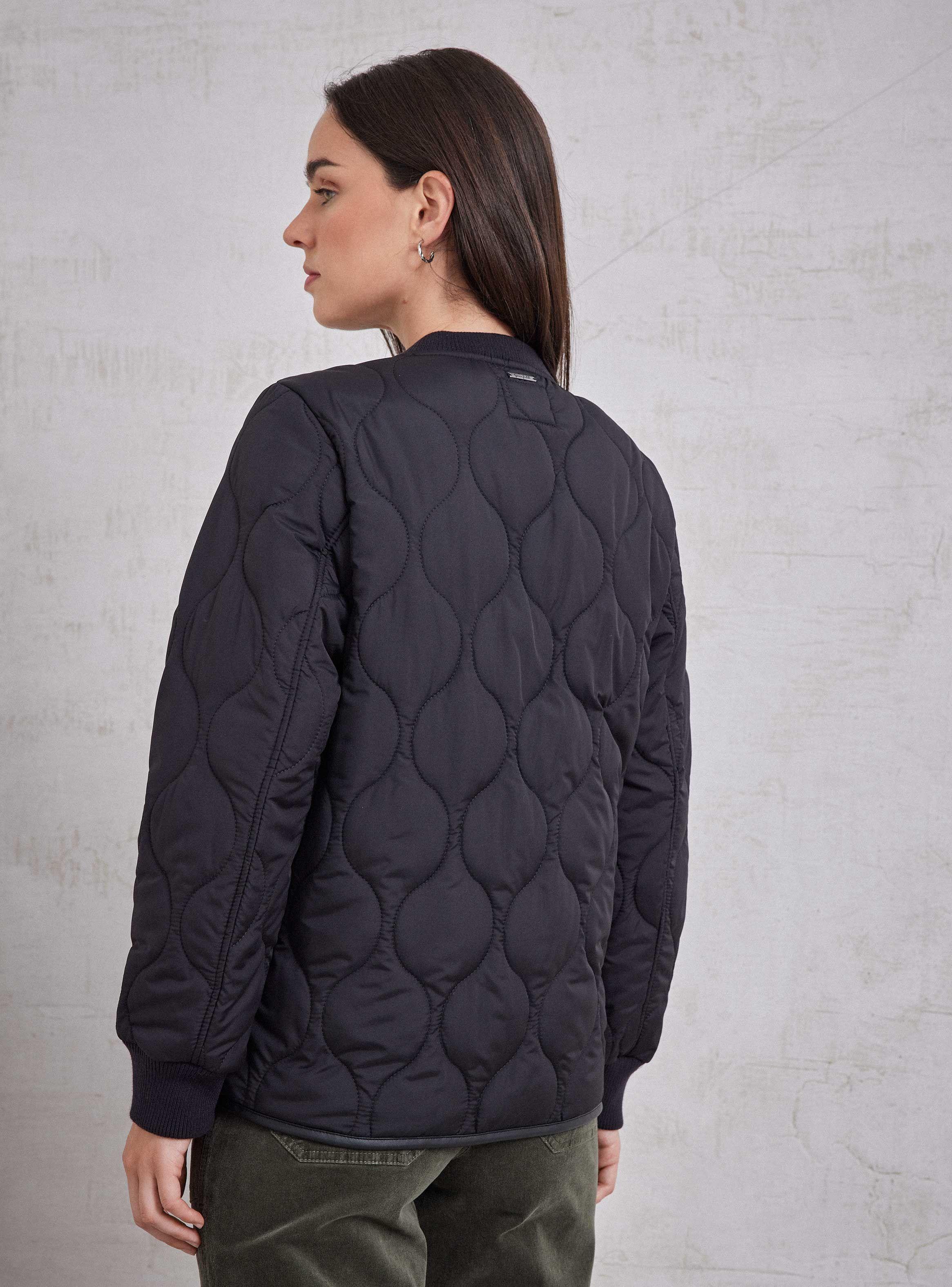 Chaqueta Bomber Con Forro Estampado-1