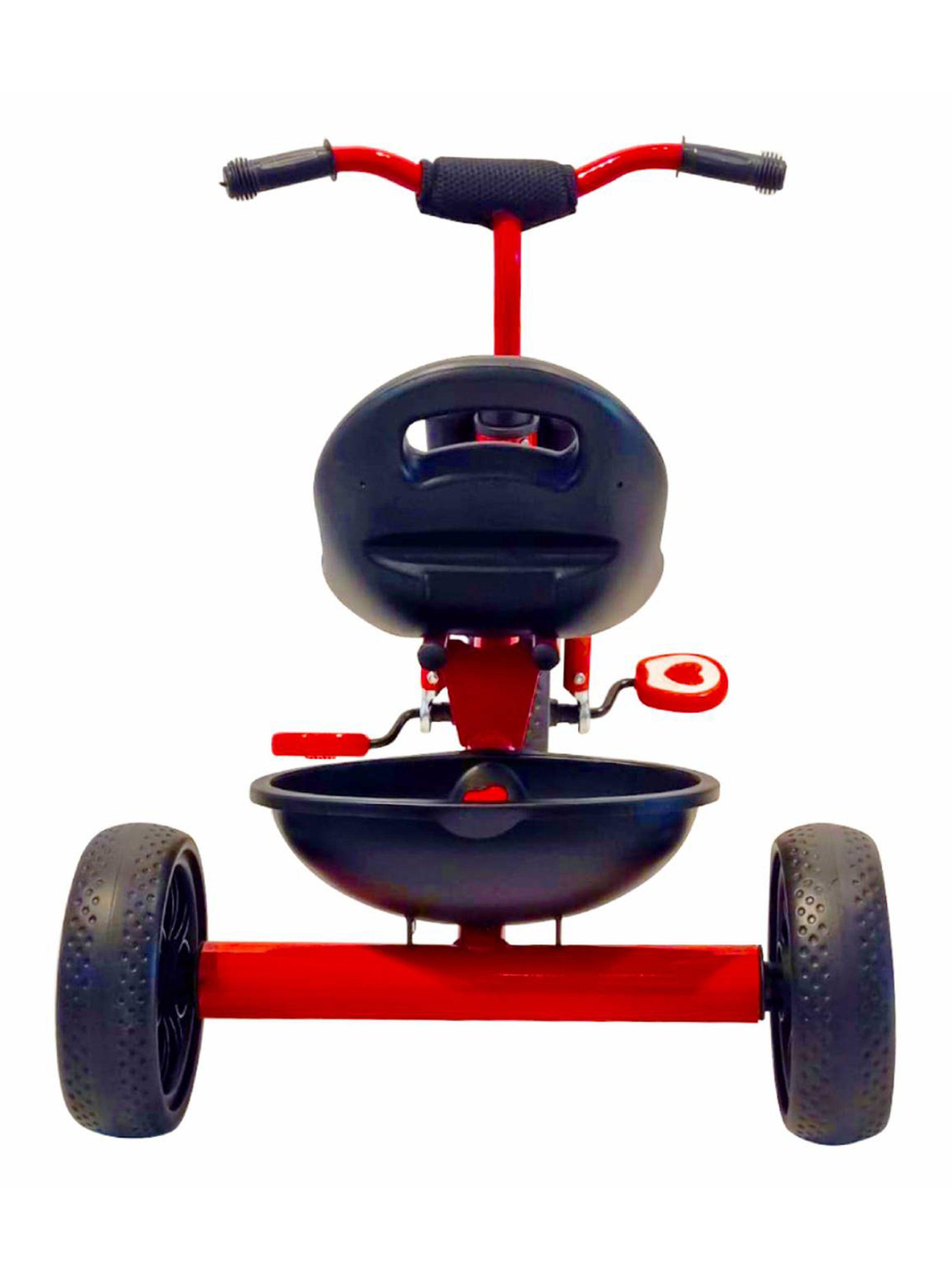 Triciclo con Canasto Classic New Rojo-3