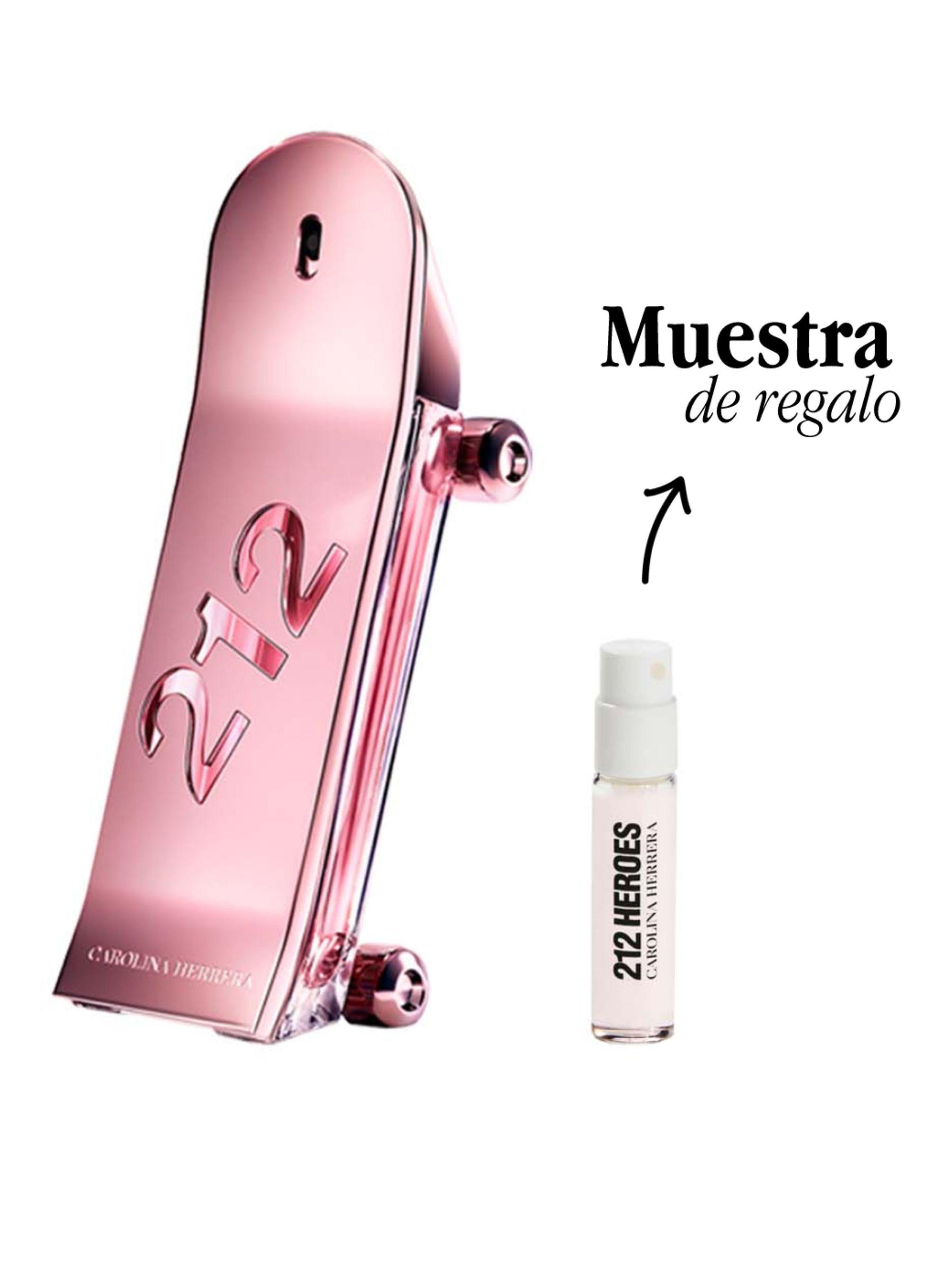 Set Perfume Carolina Herrera 212 Heroes For Her EDP Mujer 80 ml + Mini 1.5 ml-1