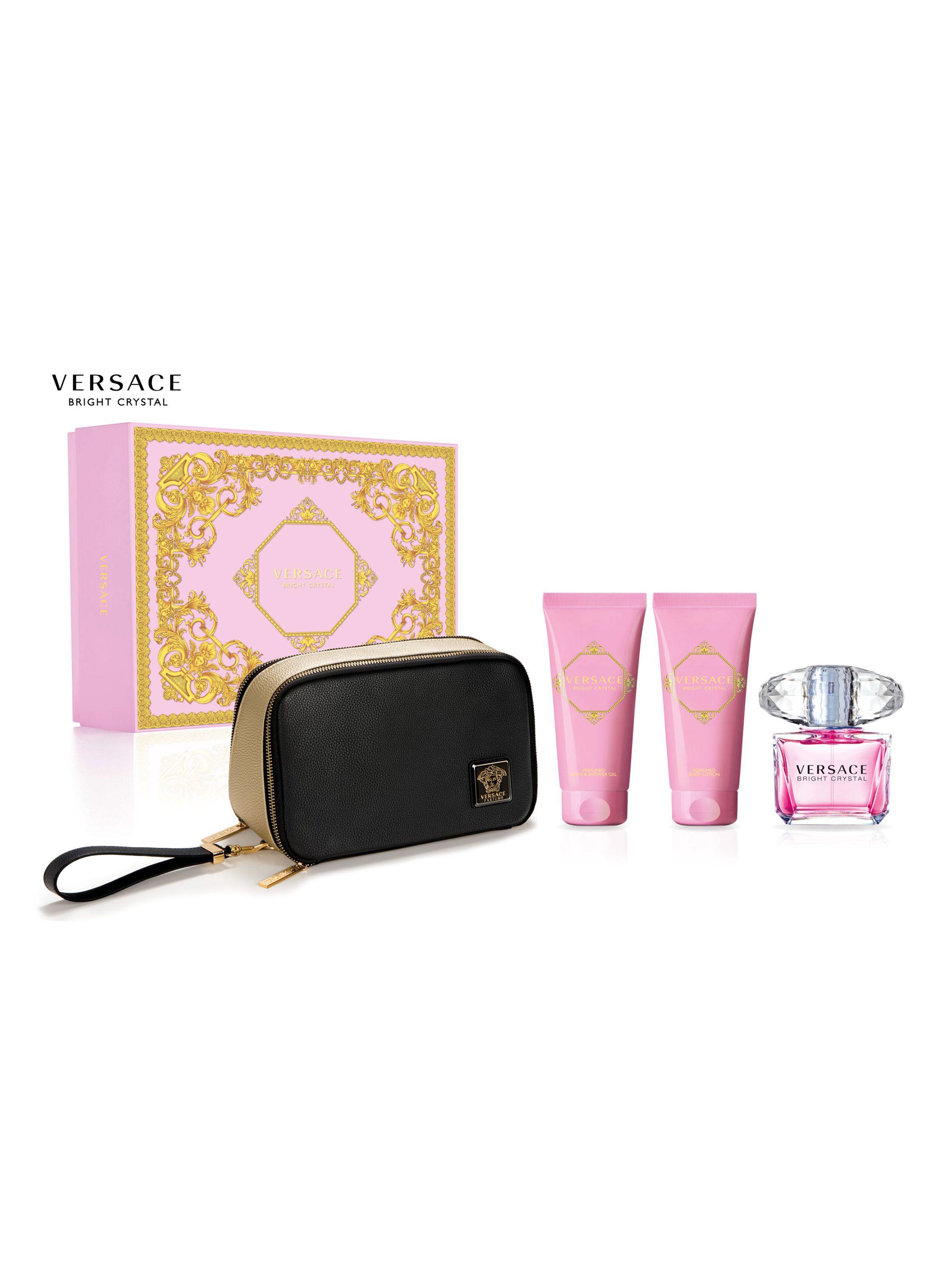 Set Perfume Bright Crystal Absolut EDT 90 ml + Shower Gel 100 ml + Body Lotion 100 ml + Cosmetiquero-0