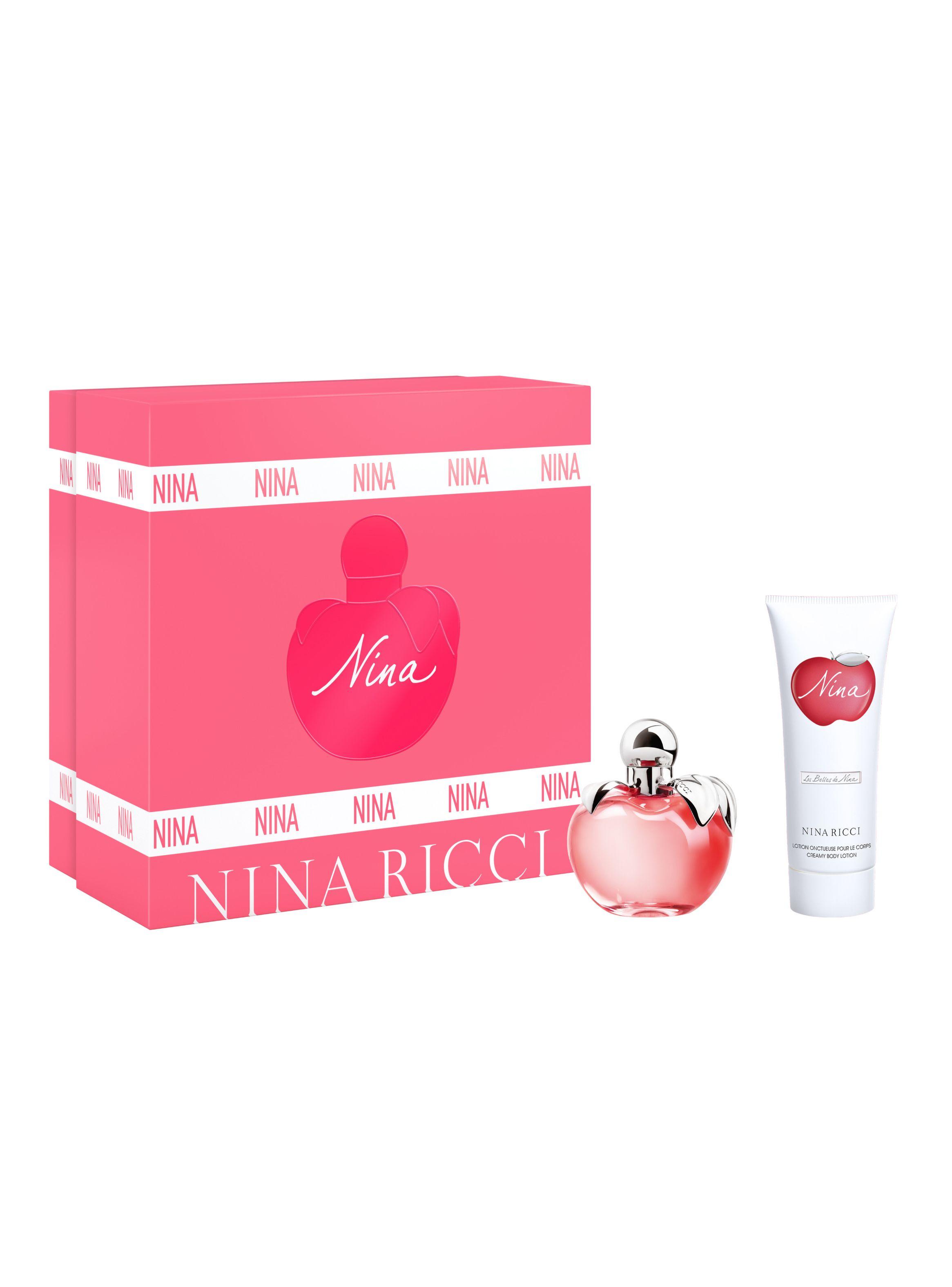 Set Perfume Nina Ricci Nina EDT 80 ml + Body Lotion 100 ml Nina