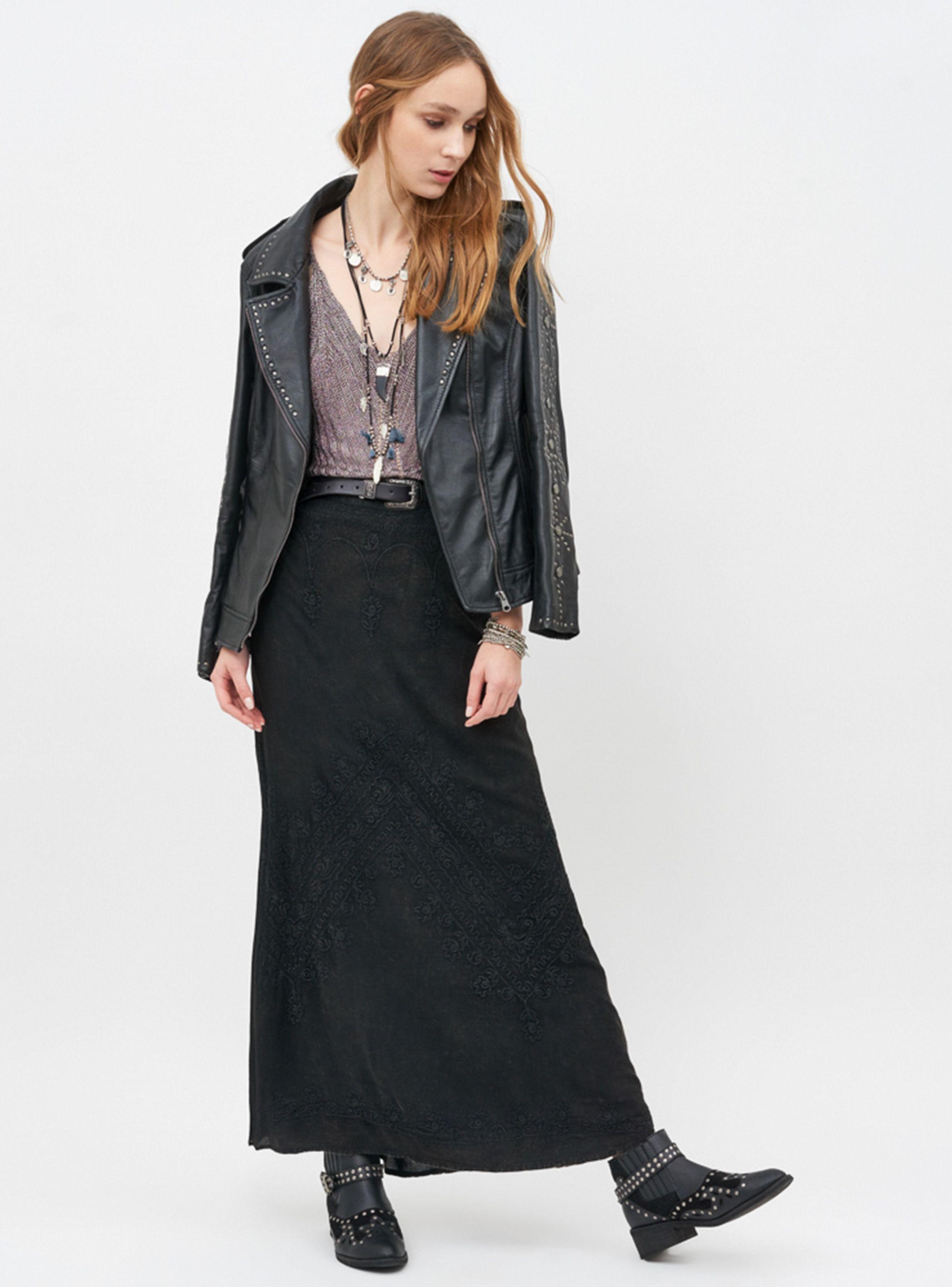 Falda Larga con Estampado Umbrale-3