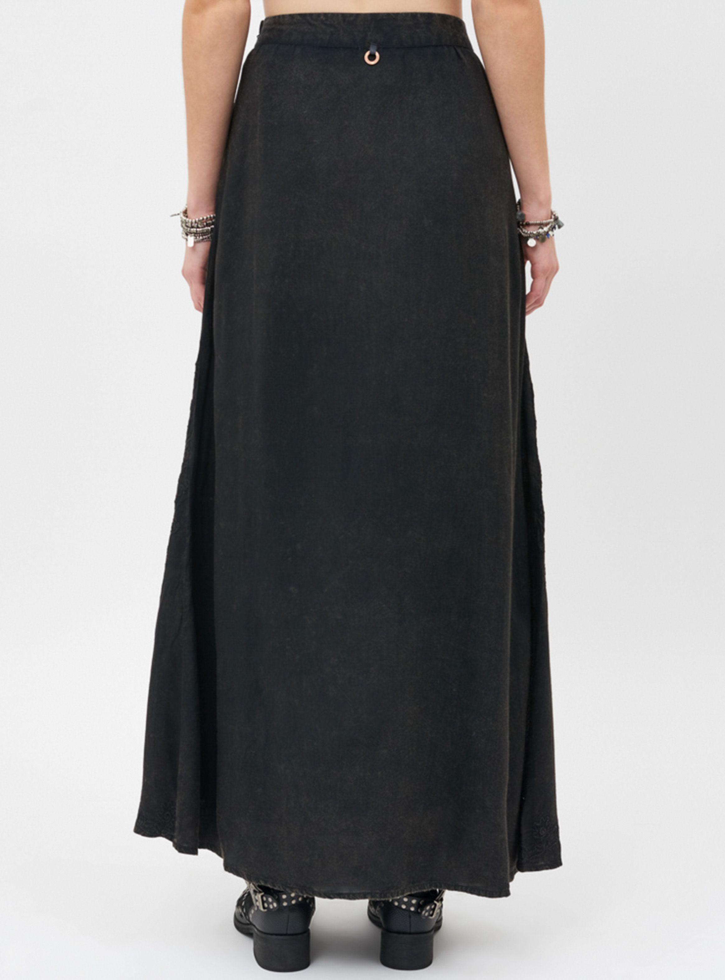 Falda Larga con Estampado Umbrale-1