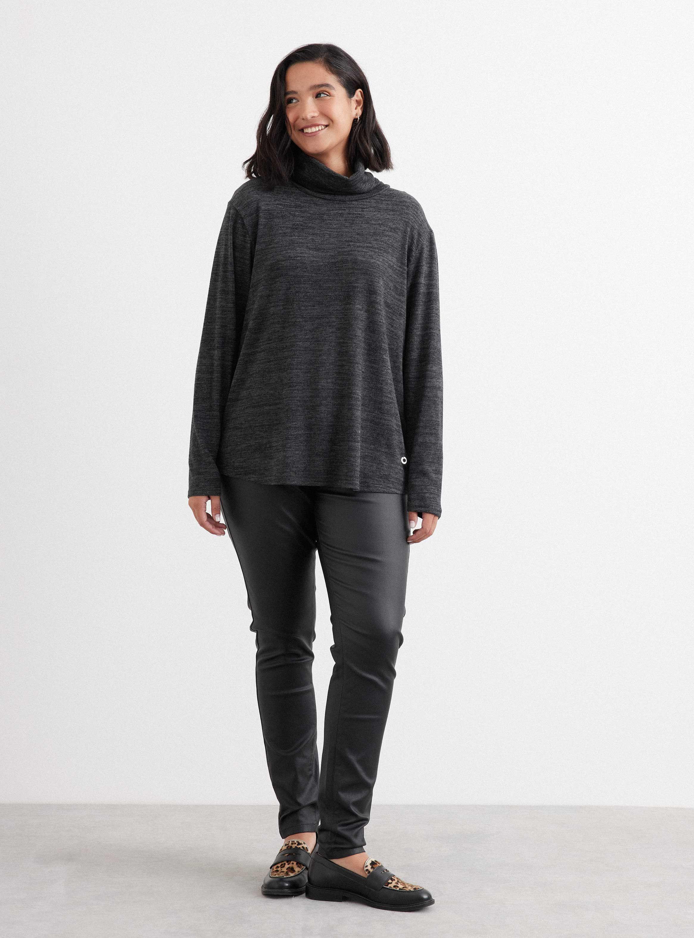 Sweater Holgado Cuello Tortuga-4