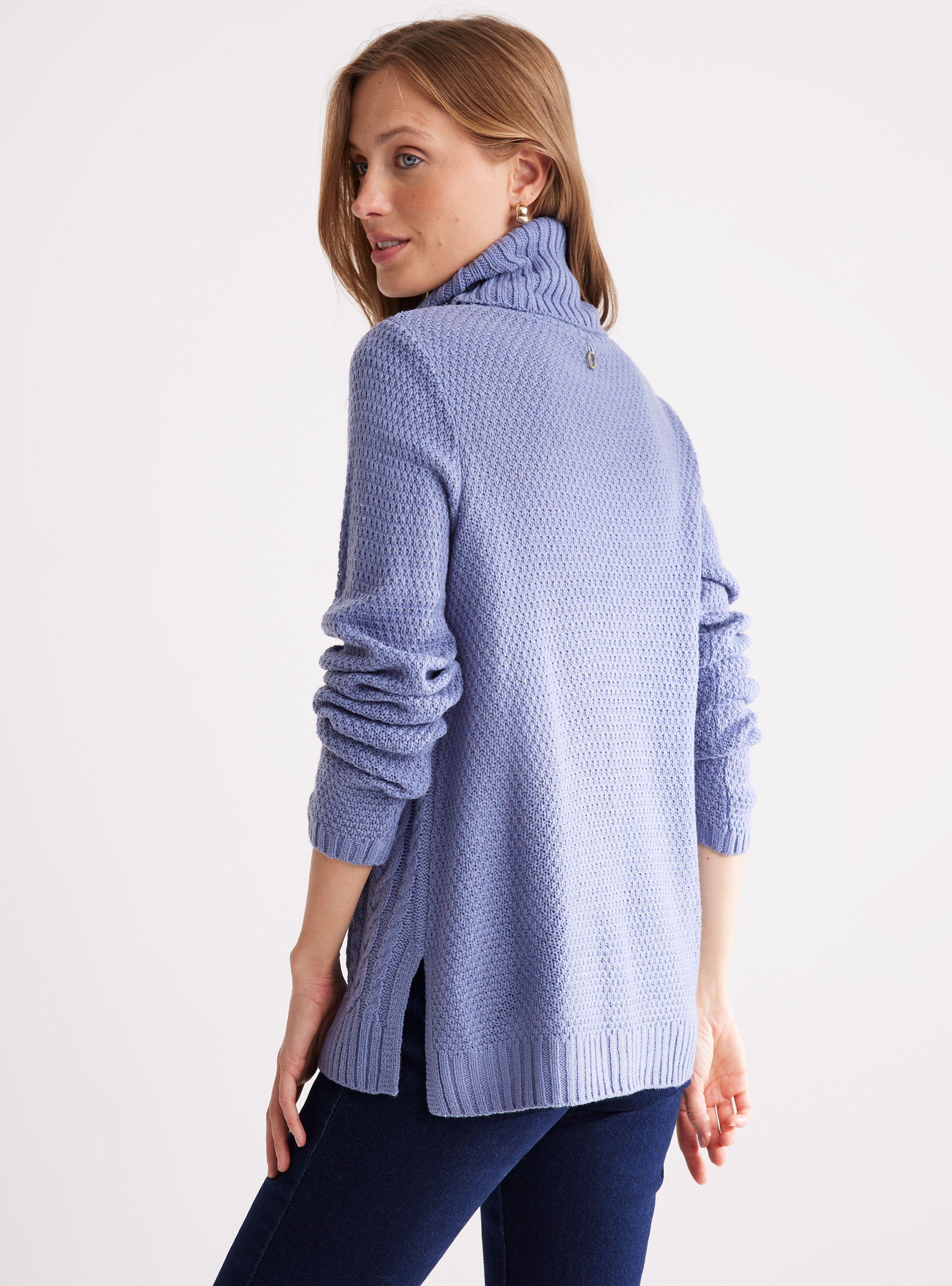 Sweater Cuello Beatle Trenzado-1