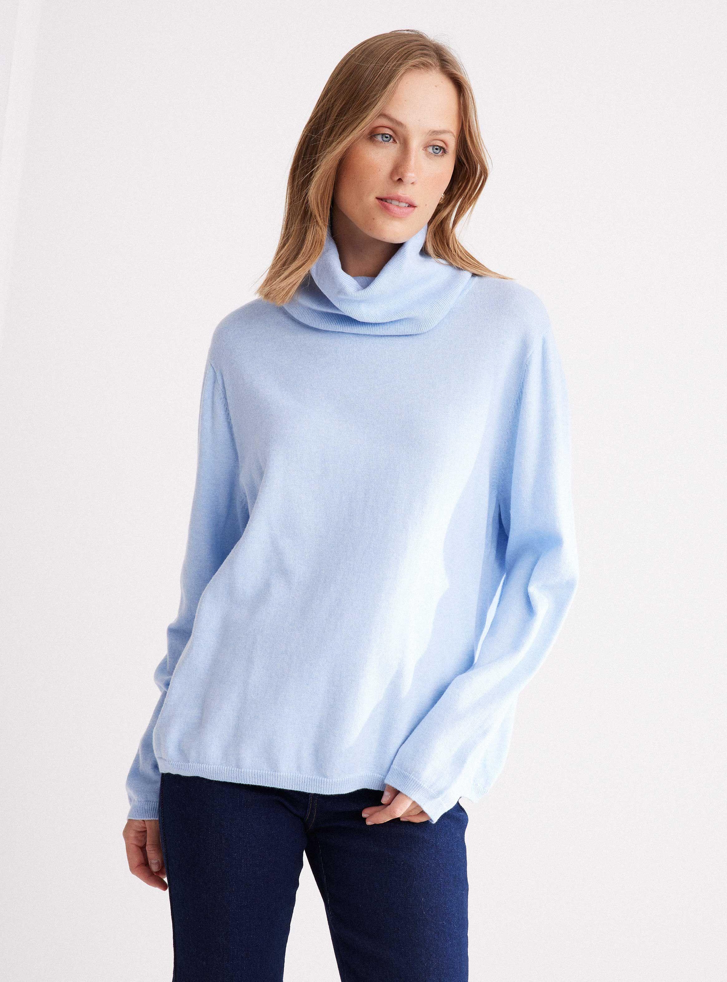 Sweater Cuello Beatle Con Lana-0