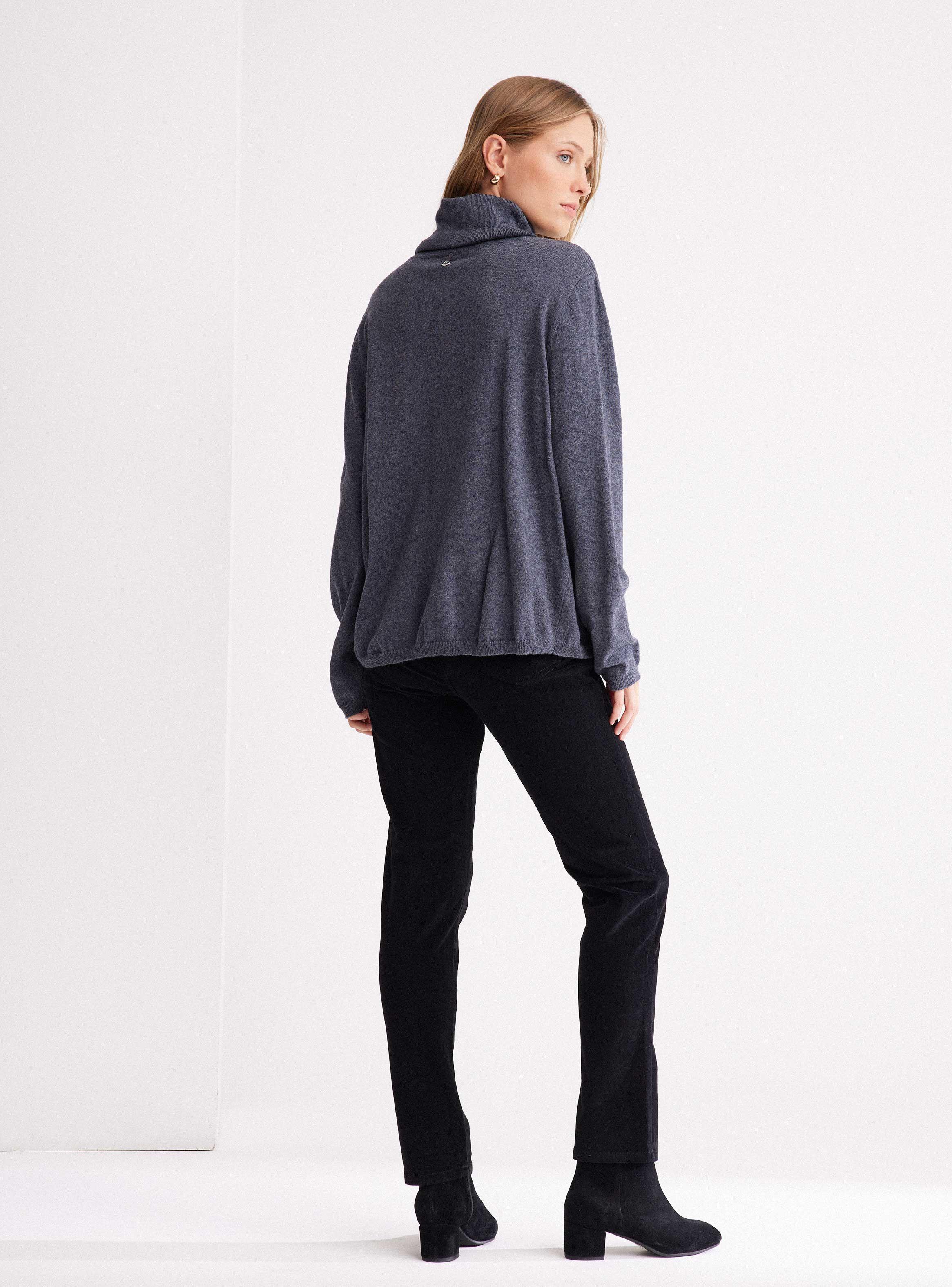 Sweater Cuello Beatle Con Lana-5