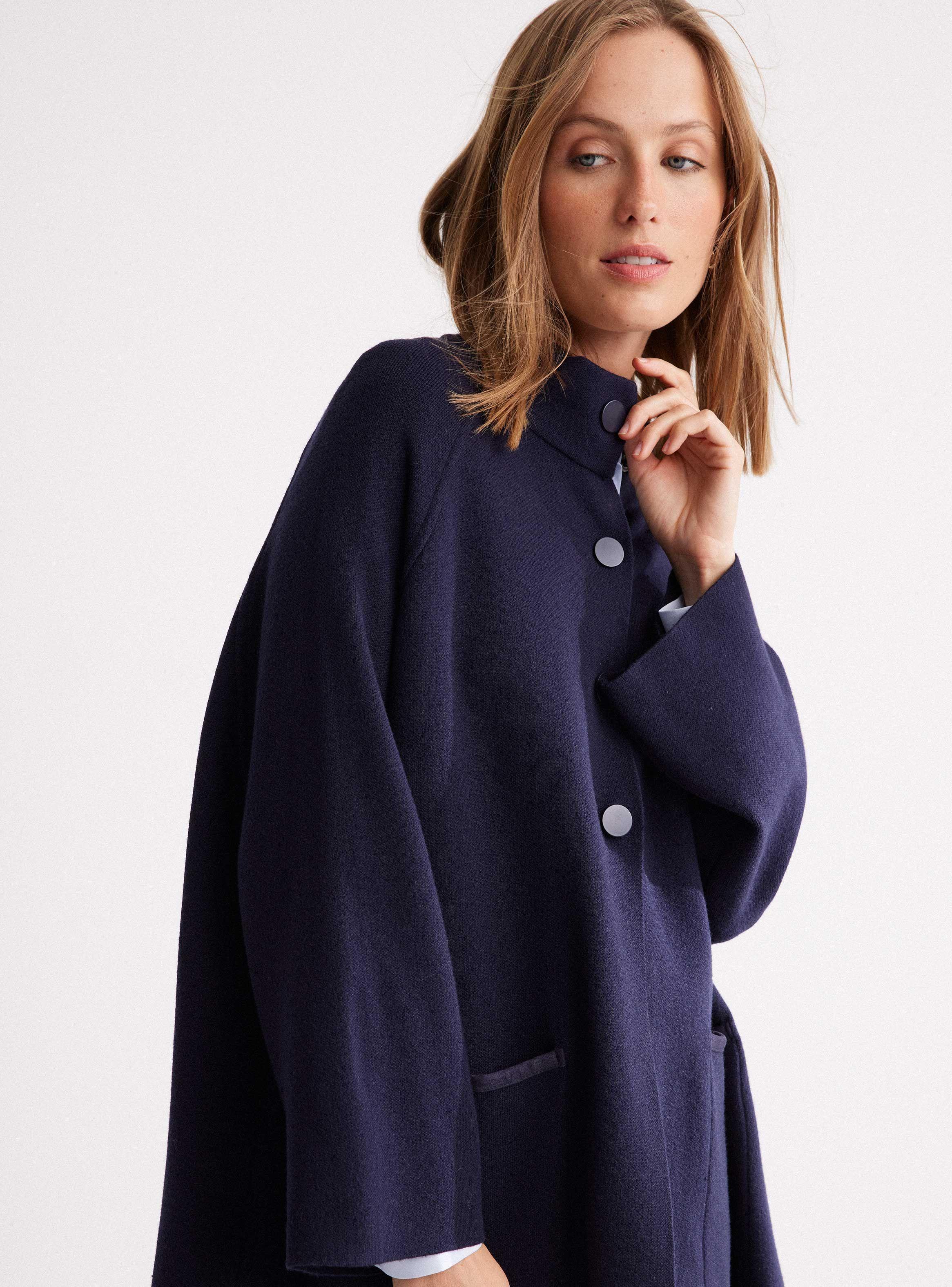 Chaleco Capa Con Bolsillos Y Broches-2