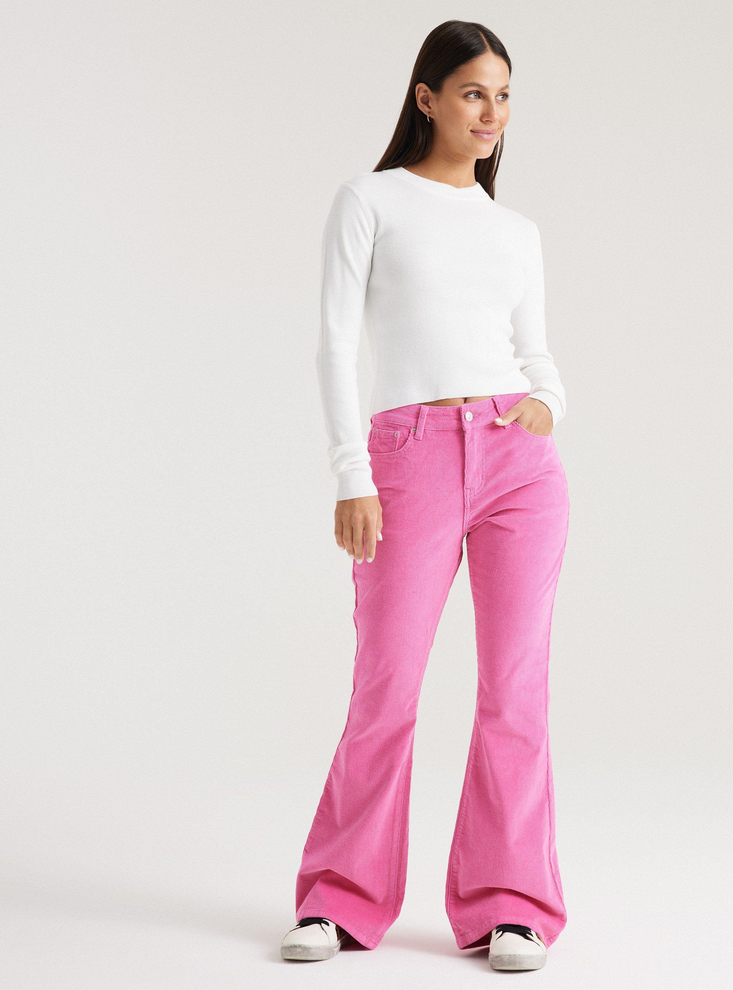 Pantalón Cotelé Flare-4