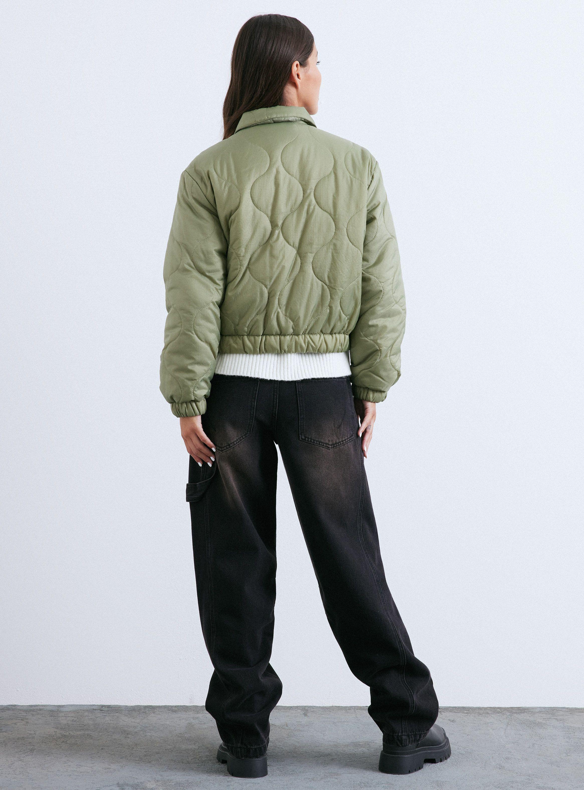 Parka Bomber Acolchada-5