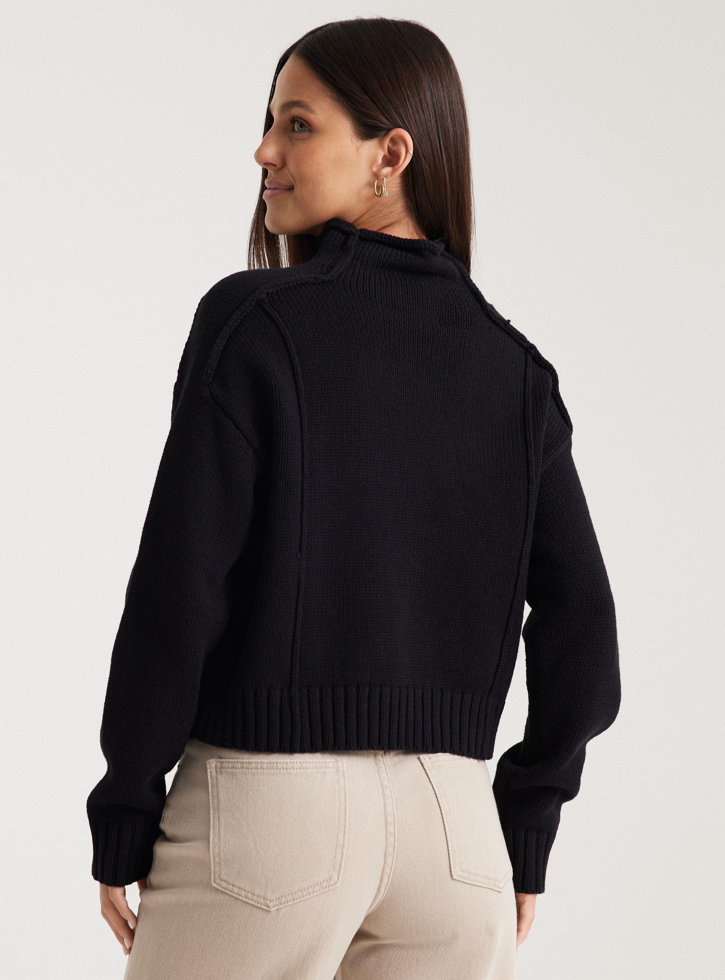 Sweater Ligero Cuello Alto-1