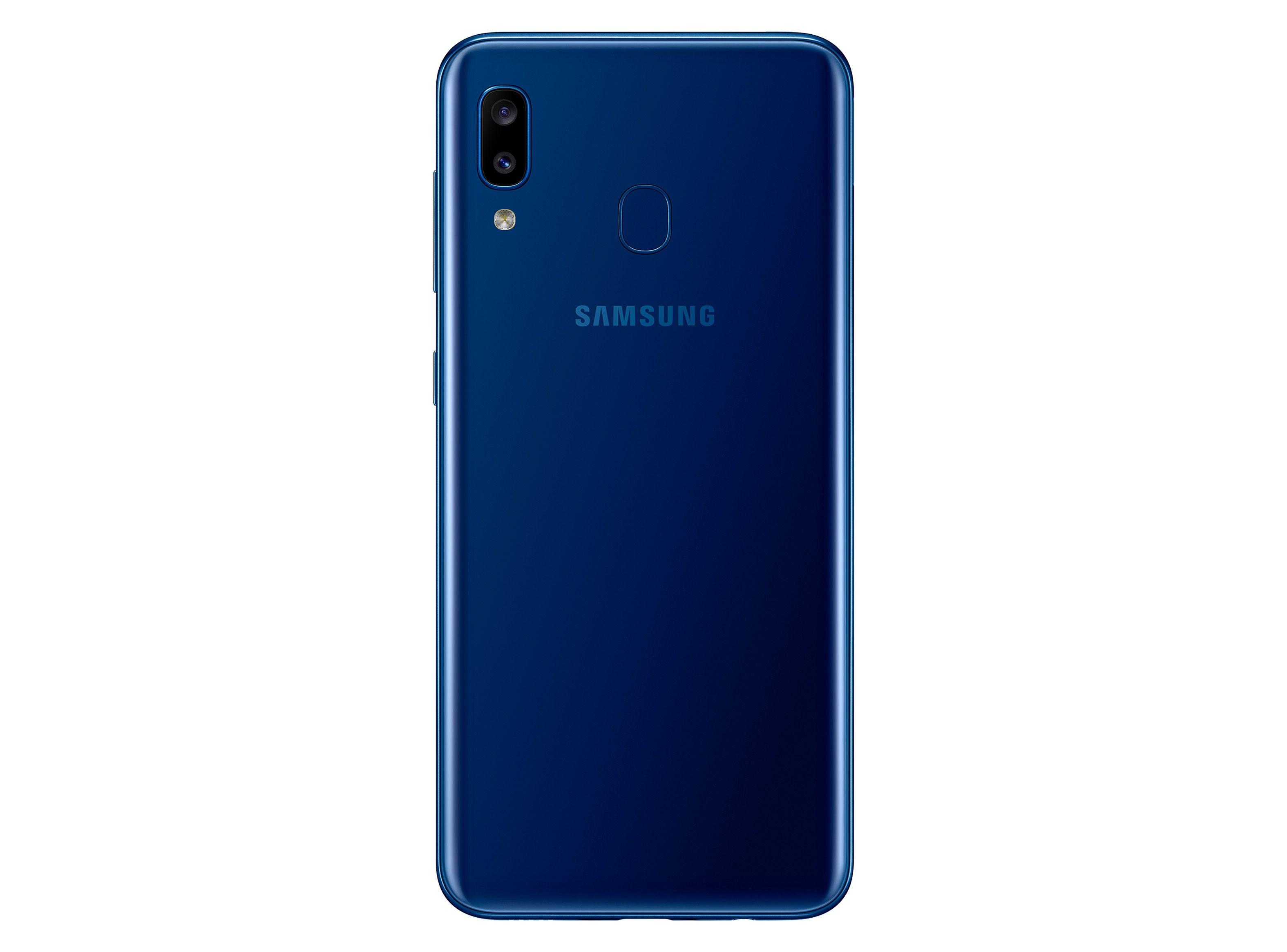 Smartphone Samsung Galaxy A20 Azul Liberado-1