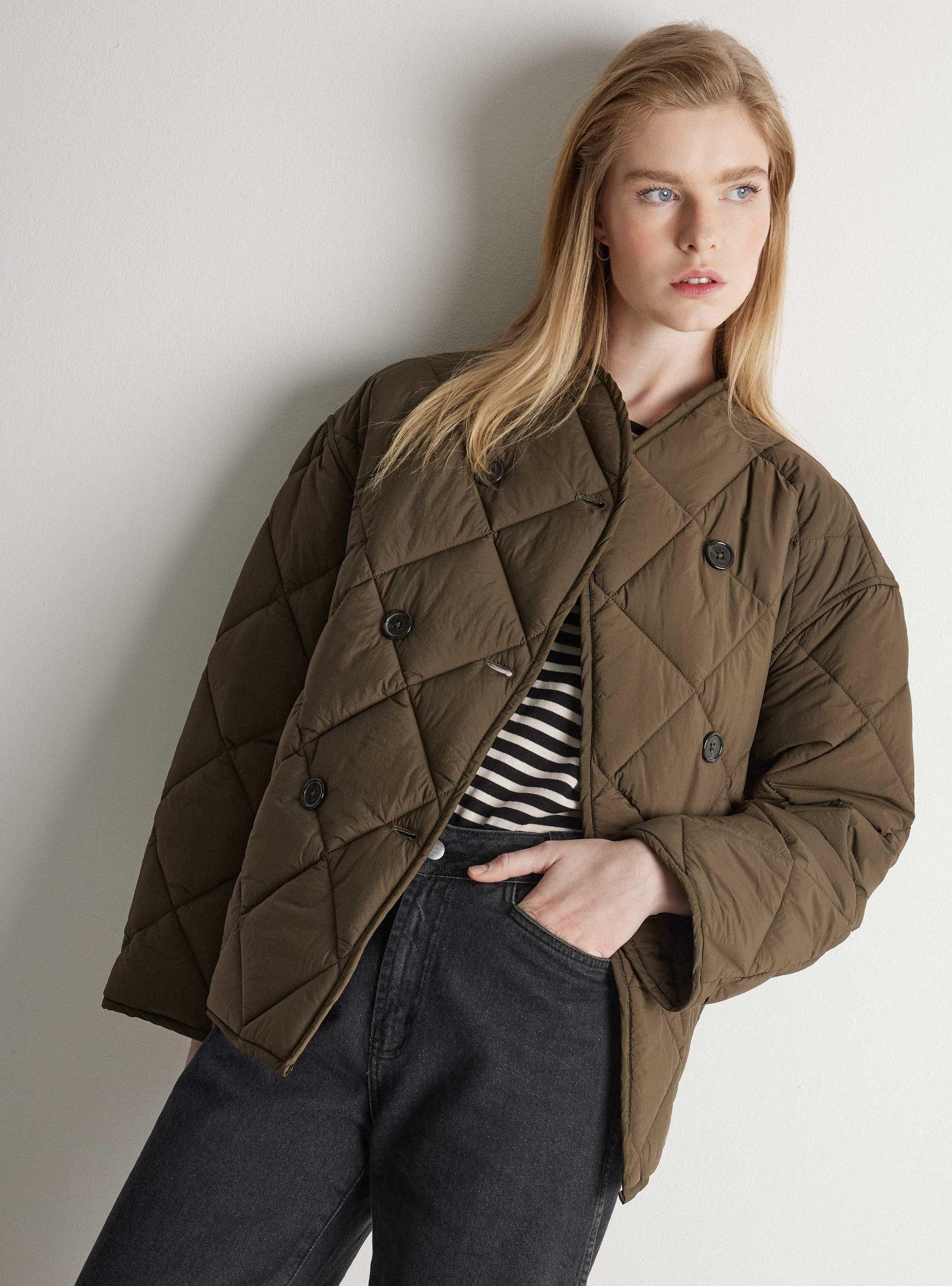Parka Quilt Manga Larga-0