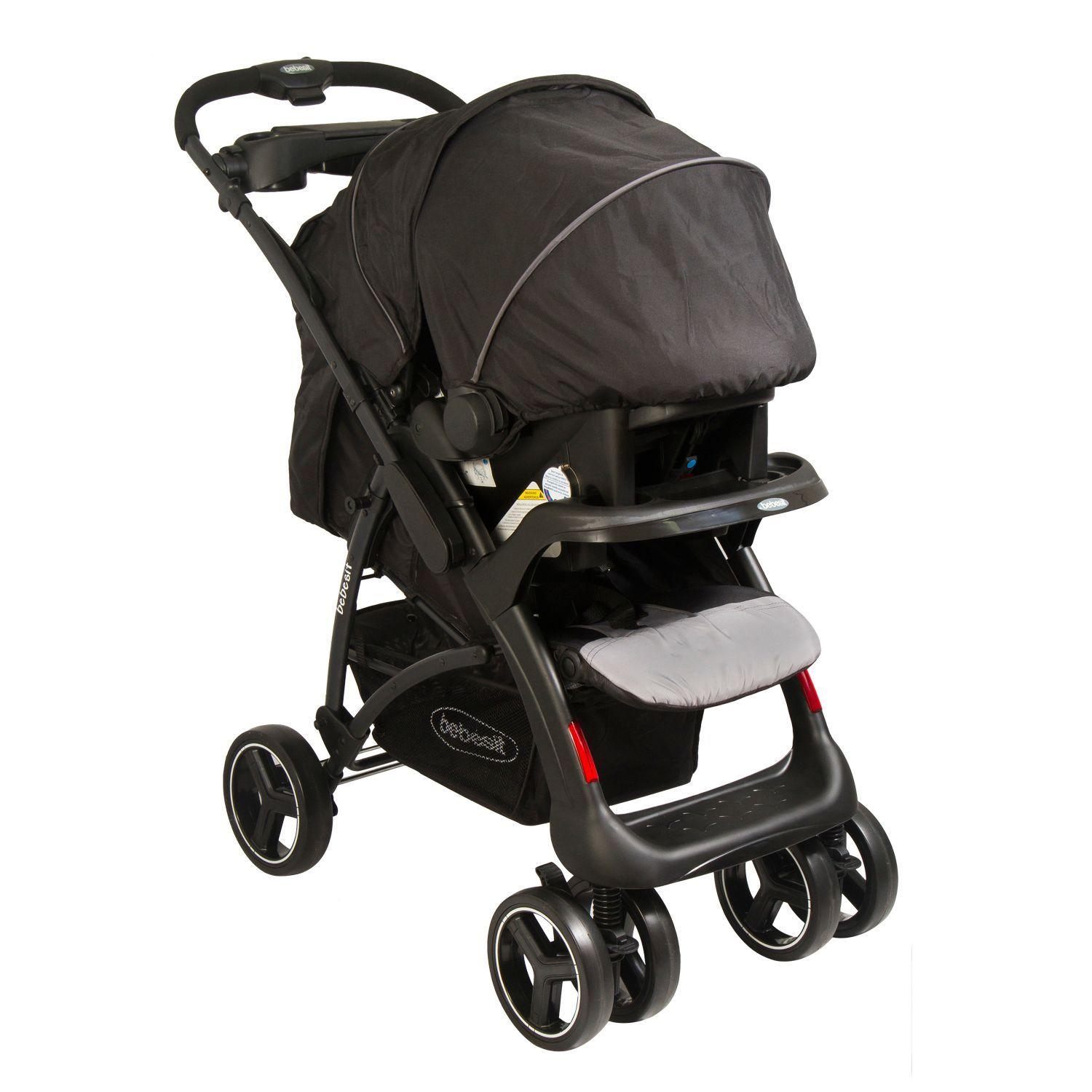 Coche Travel E70 Negro Gris Bebesit-1