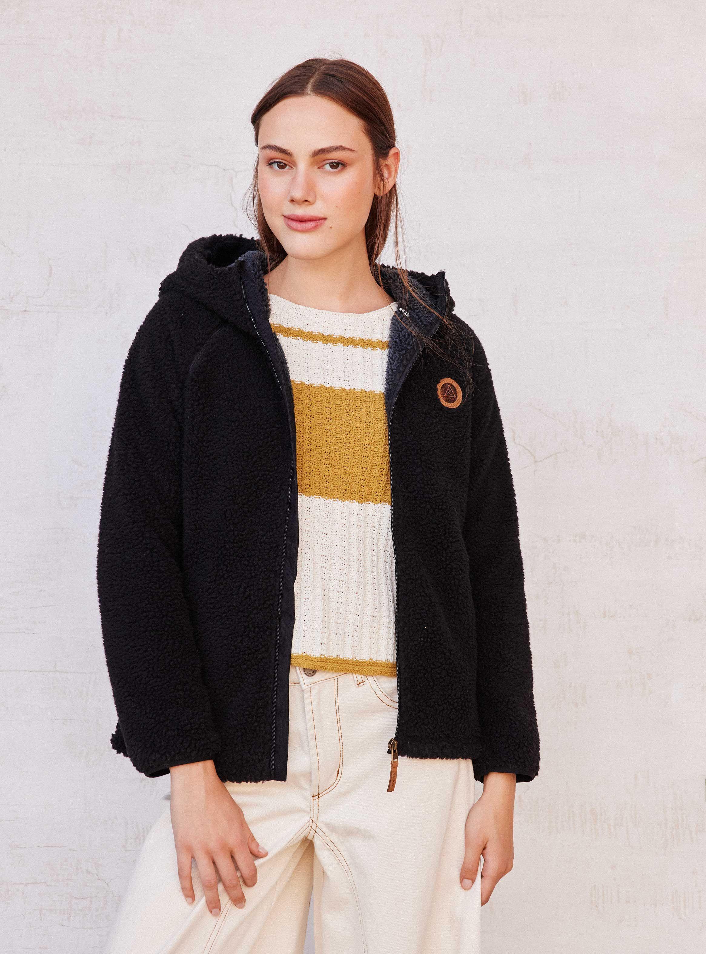 Polar Sherpa Con Interior Coral Fleece-0