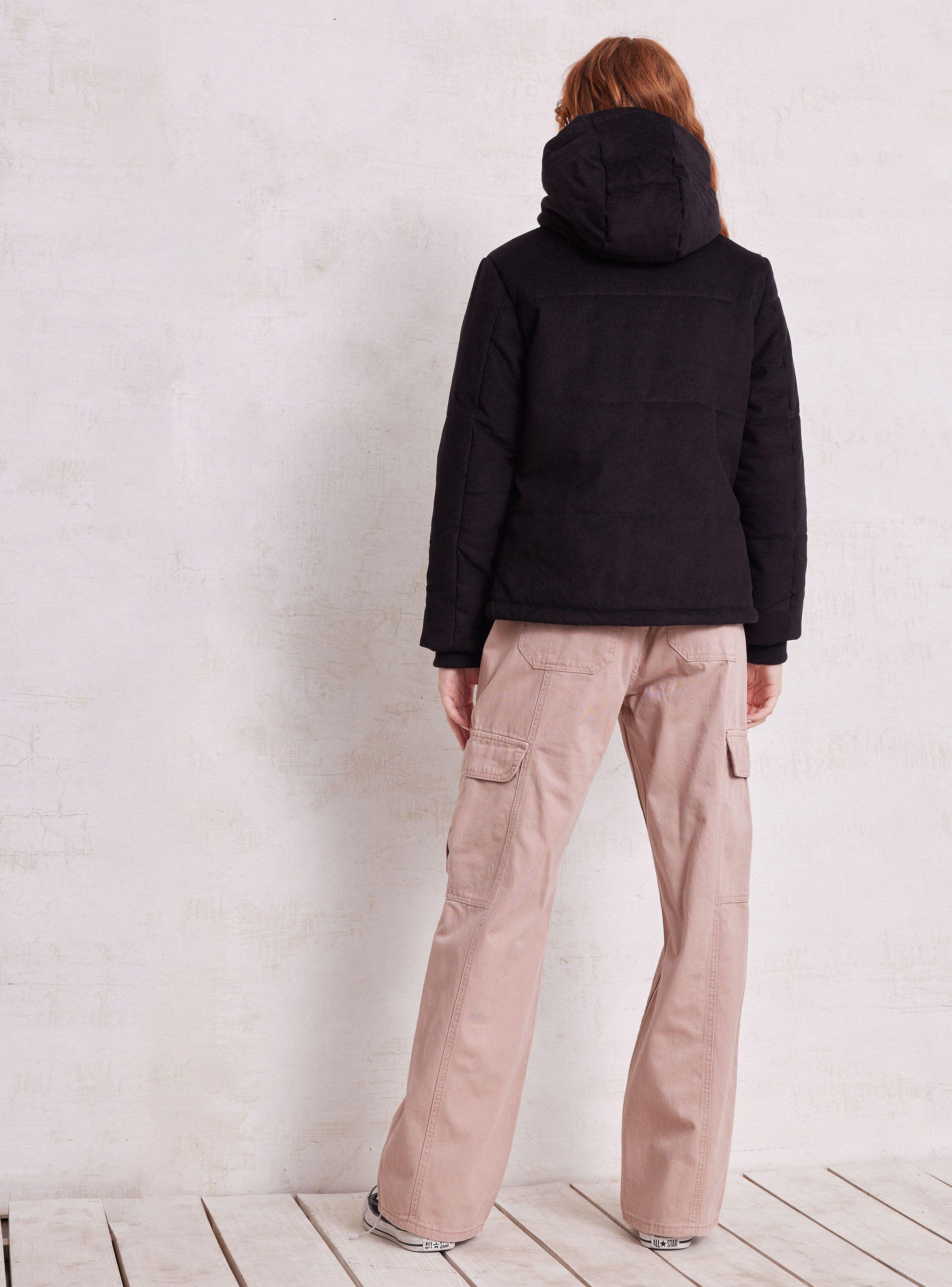 Parka Cotelé Con Lavado-5