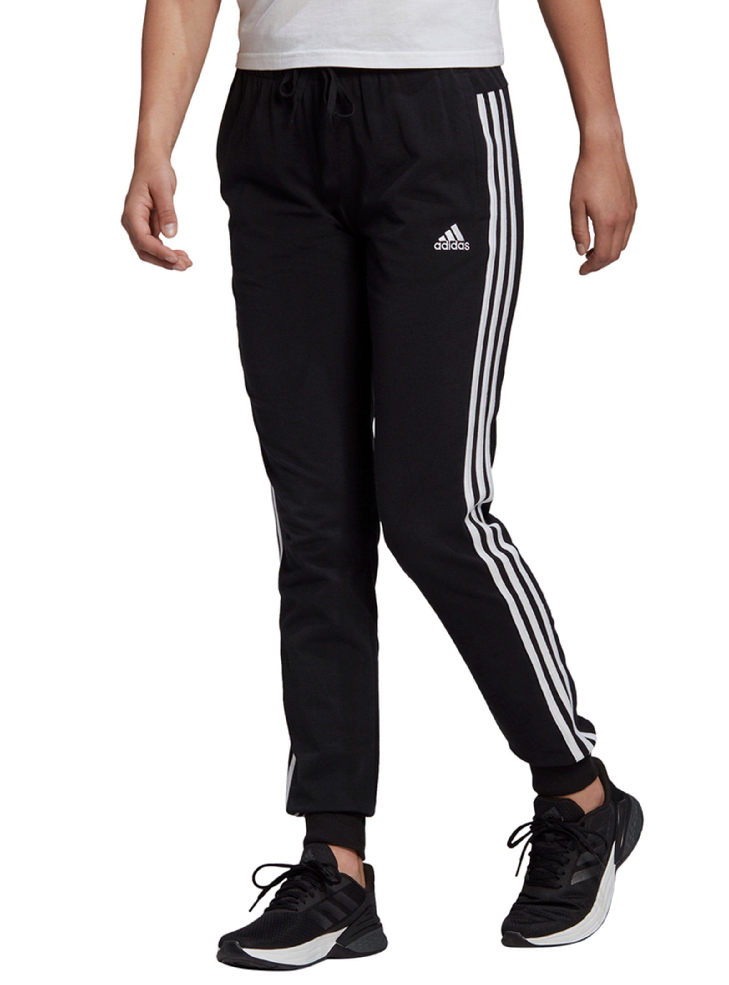 Pantalón Adidas Essentials 3 Tiras Tejido Jersey Mujer-0