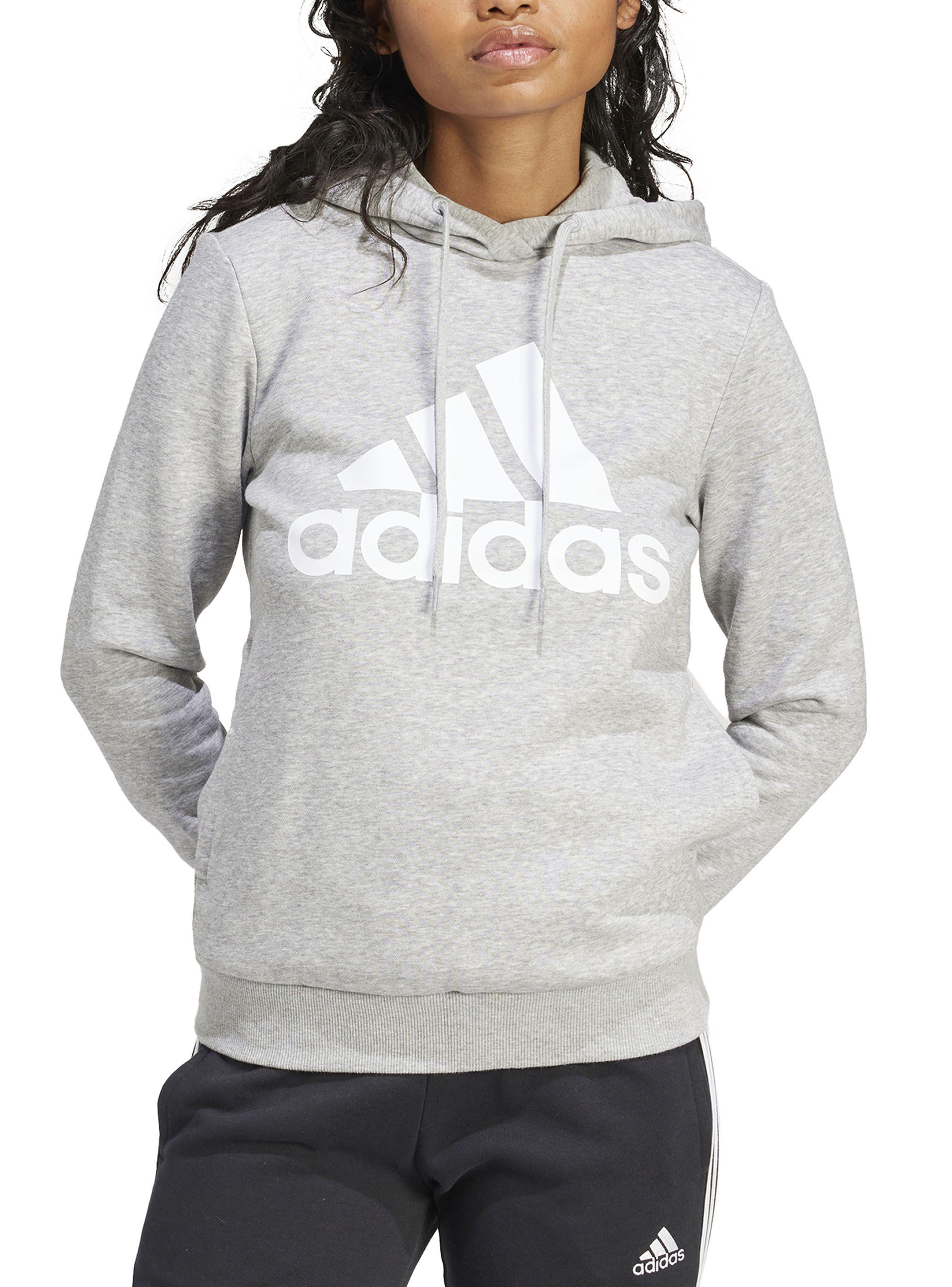 Polerón con Capucha Loungewear Essentials Logo Fleece-0