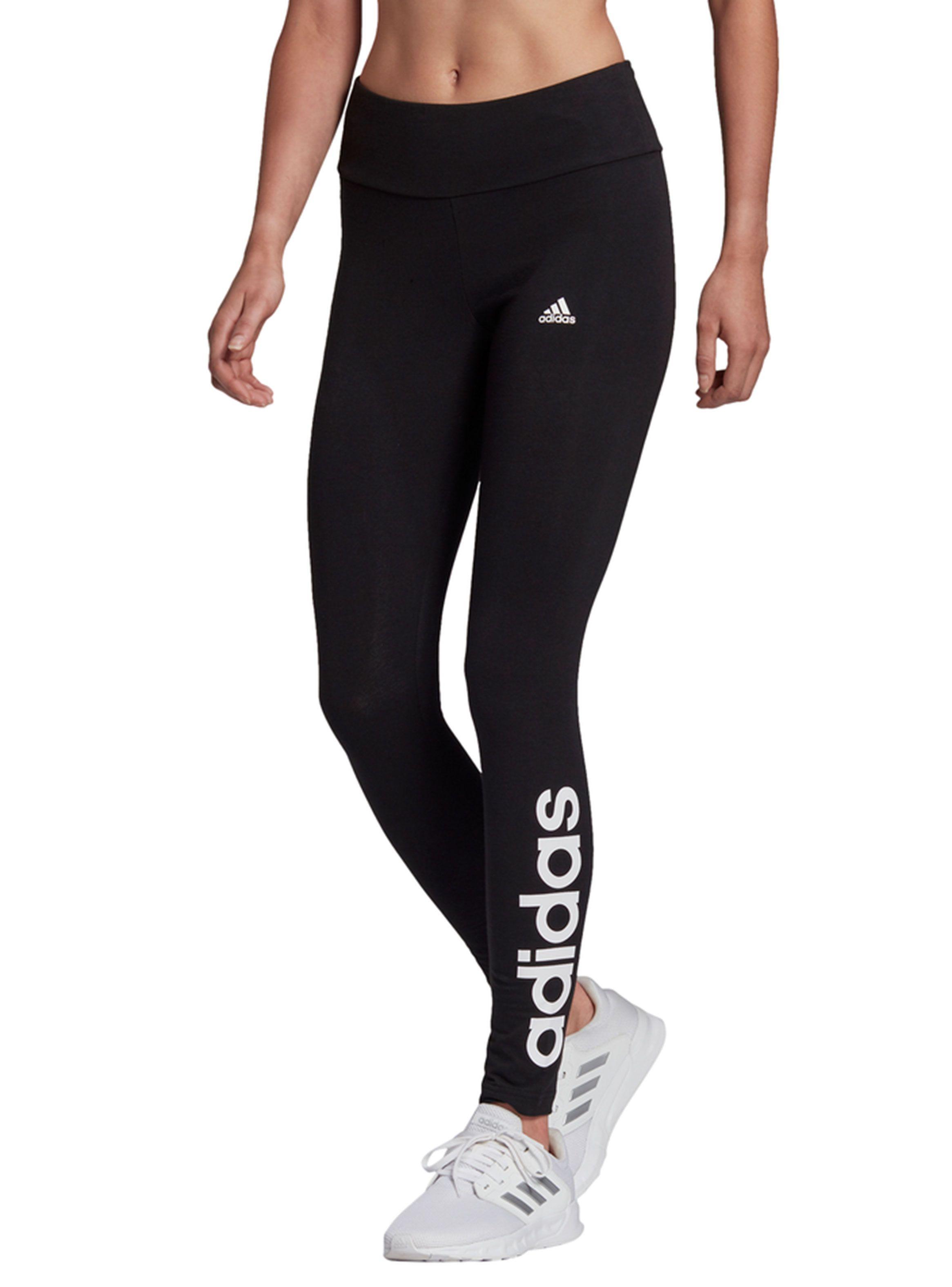 Calza Adidas LOUNGEWEAR Essentials Logo Tiro Alto Mujer-0