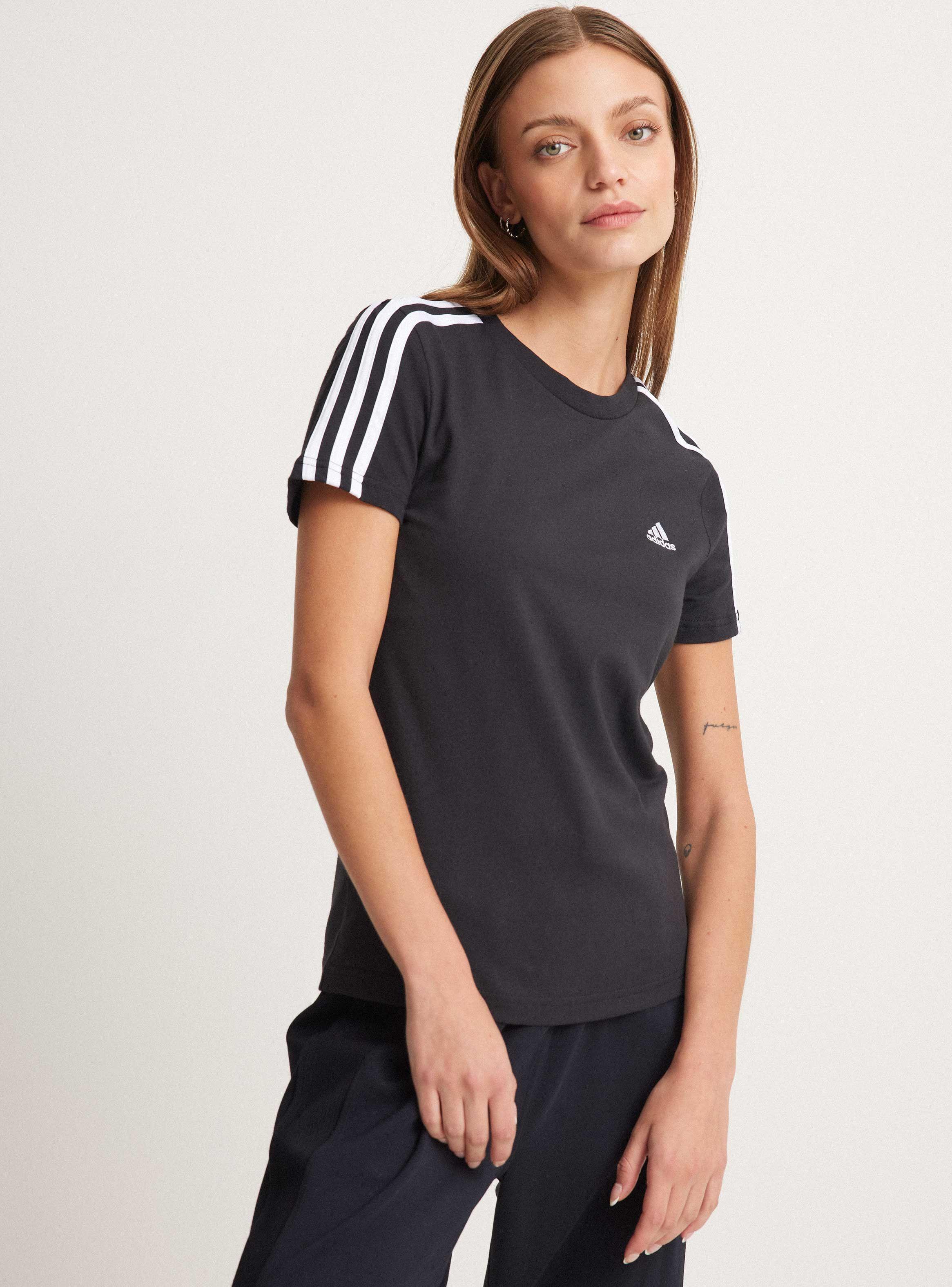 Polera Algodón Essentials Tiras Ajustada